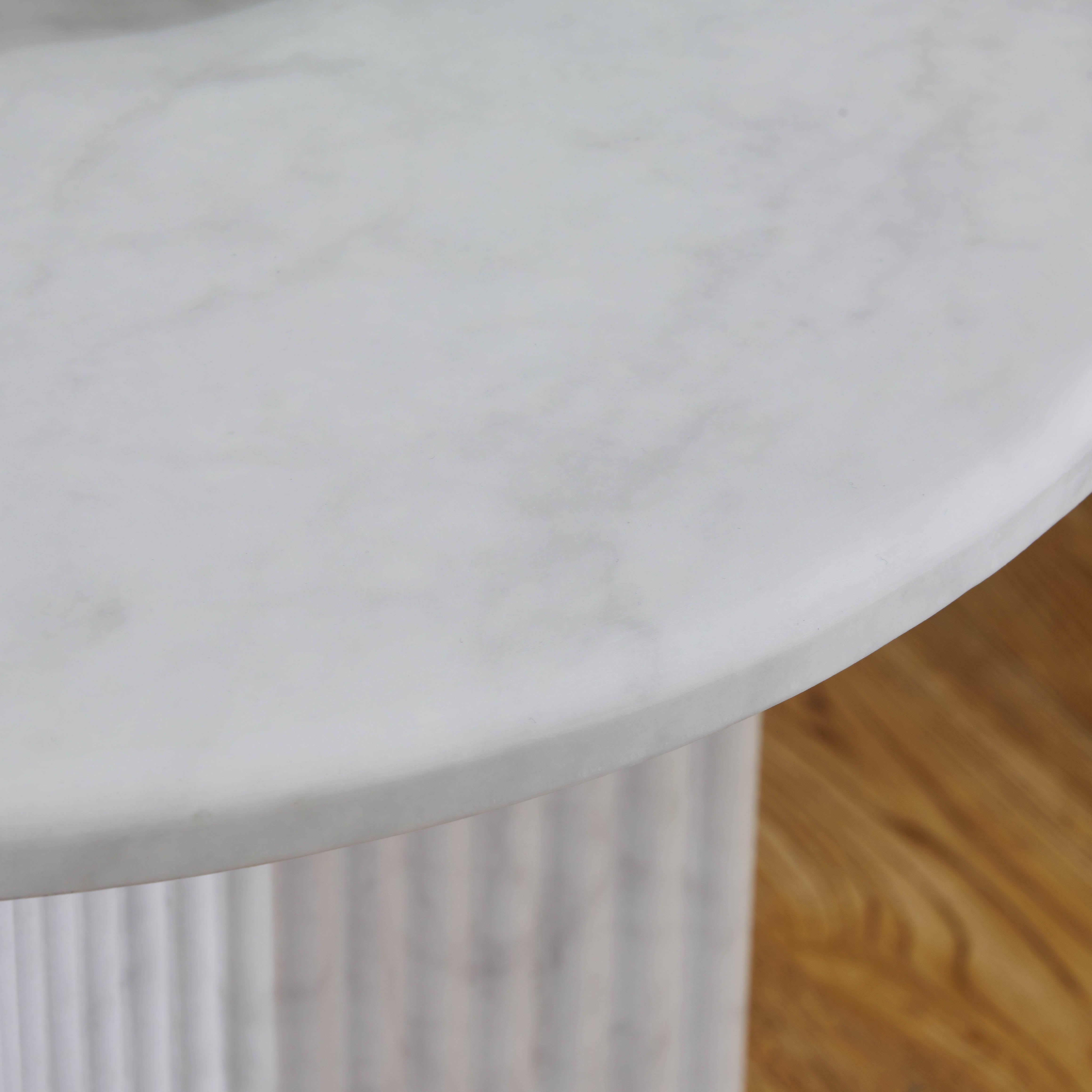 Scoop Marble Top End Table-hbxfurniture-livingroom-endtables-image-4