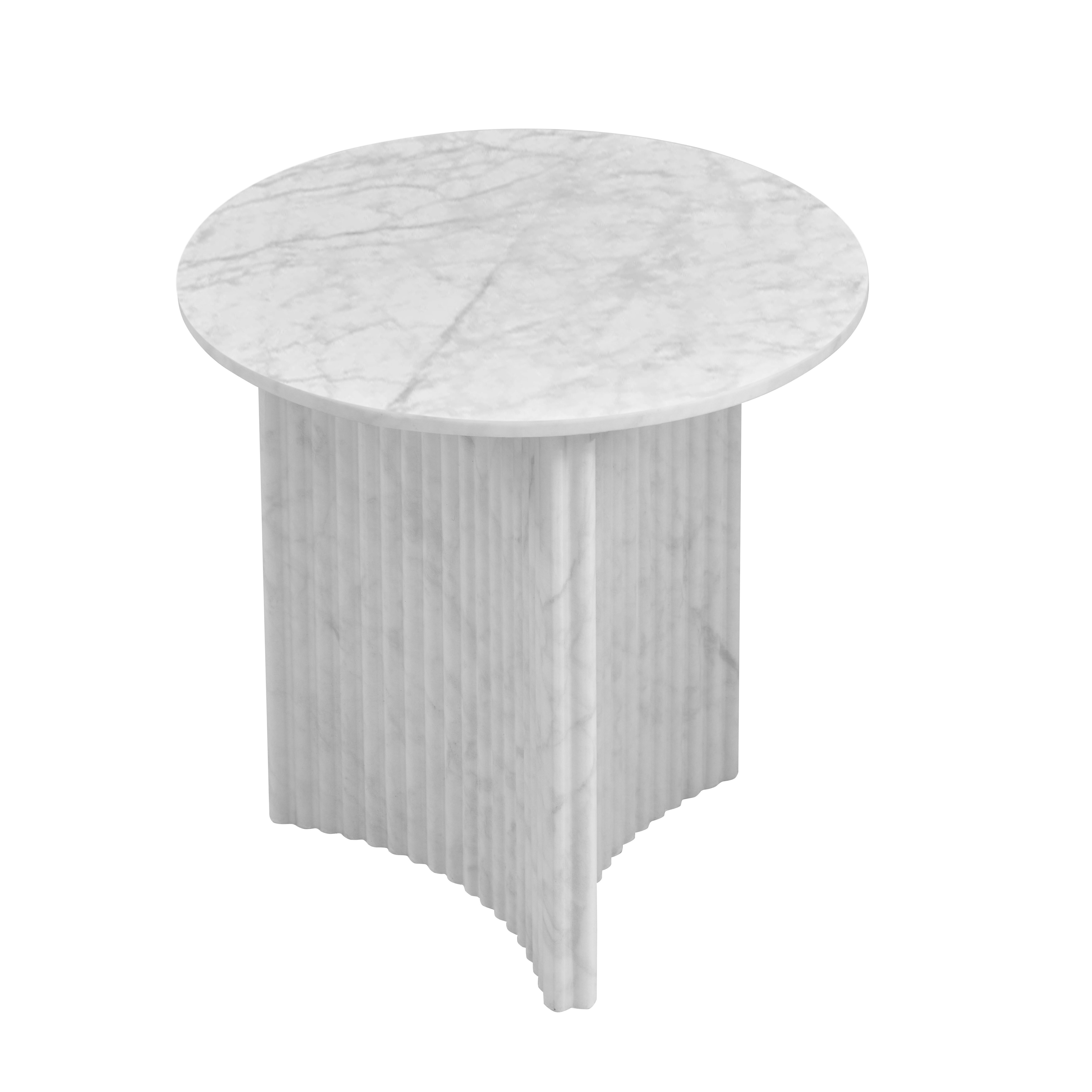 Scoop Marble Top End Table-hbxfurniture-livingroom-endtables-image-9