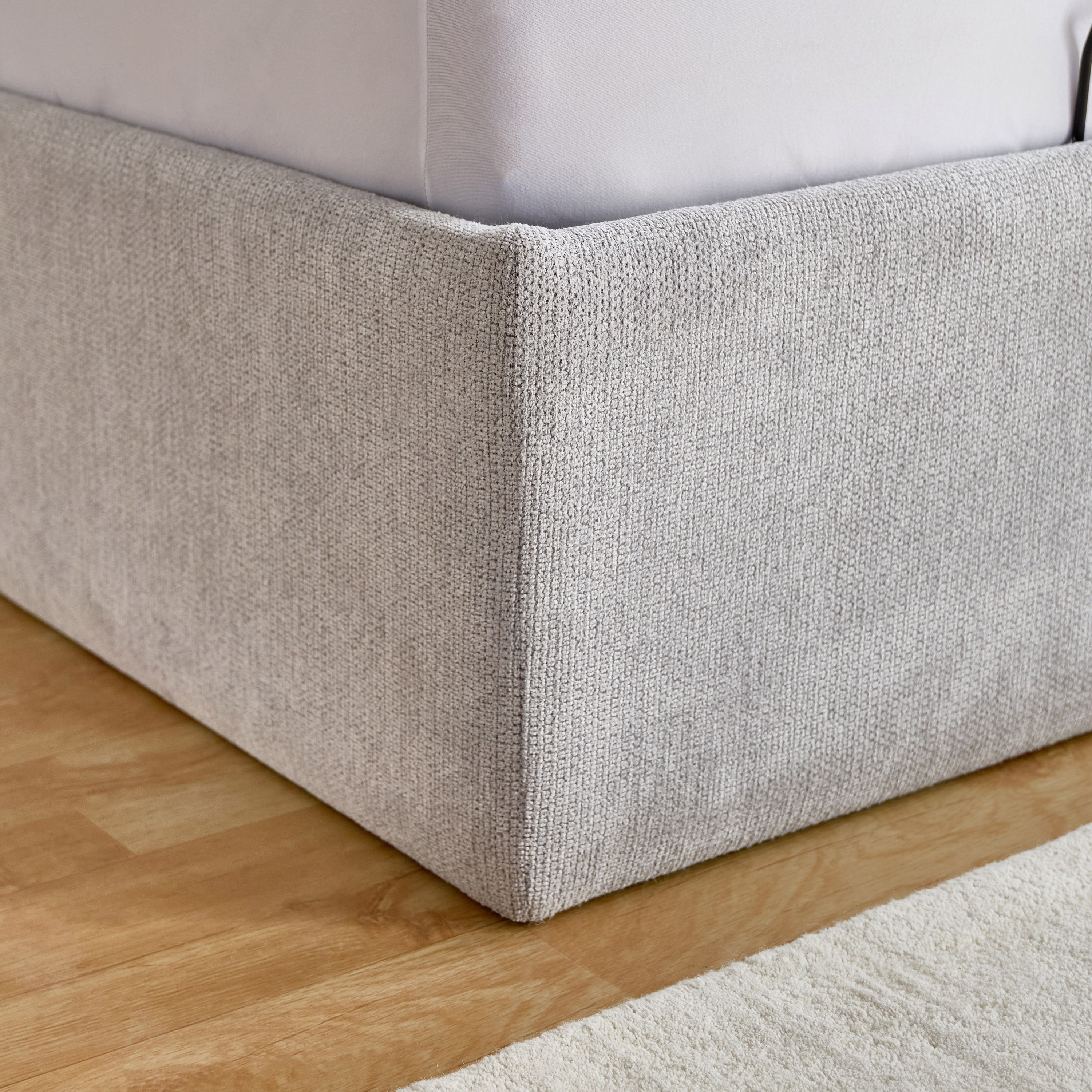 Movo-Bliss Upholstred Hydraulic Single Bed - 90x200 cm-hbxkidsandyouth-bedsandbedsets-beds-single-image-6