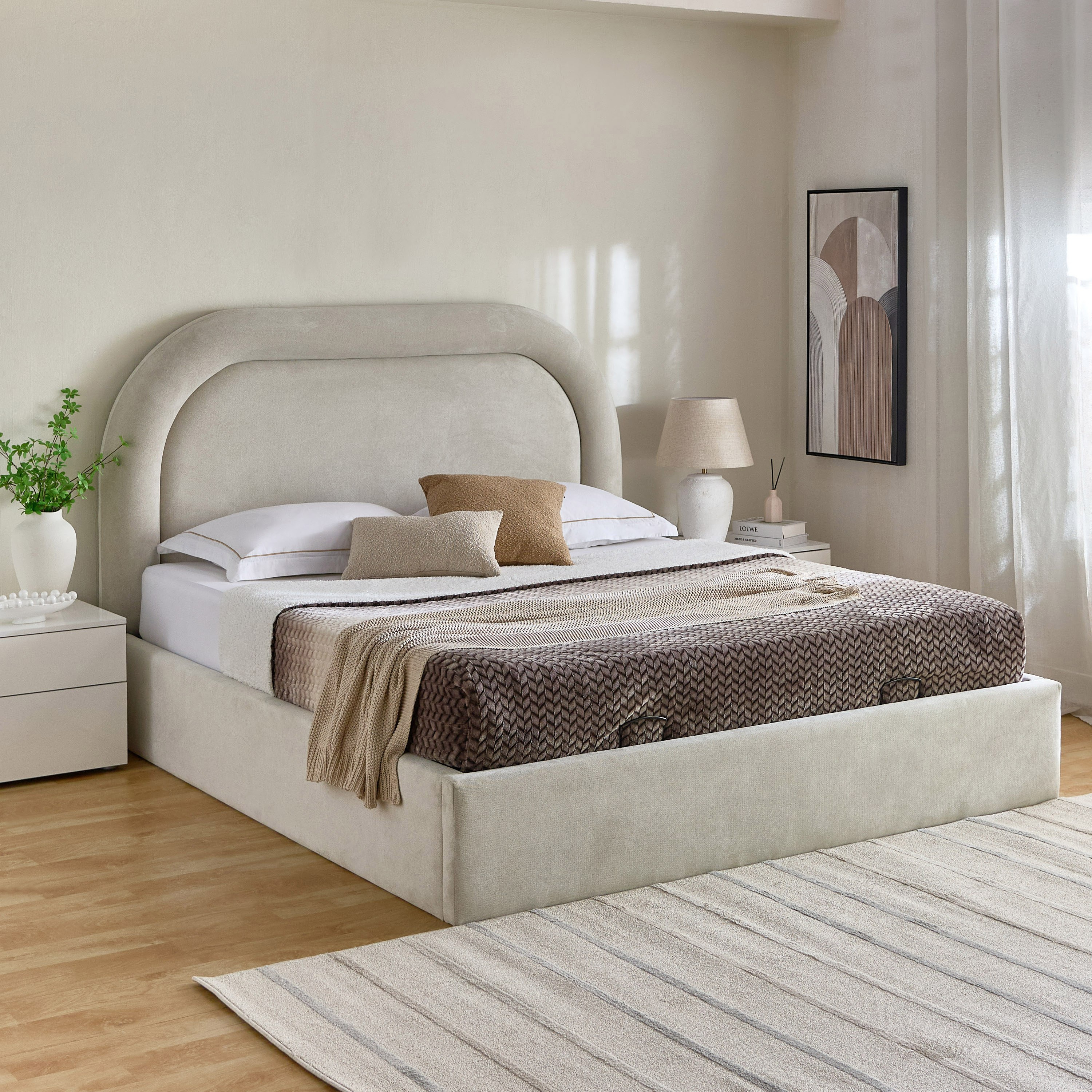 Movo-Fabio Florence Upholstered Hydraulic King Bed - 180x200 cm-PROMO_HB_UAE_HBX10_250526-image-10