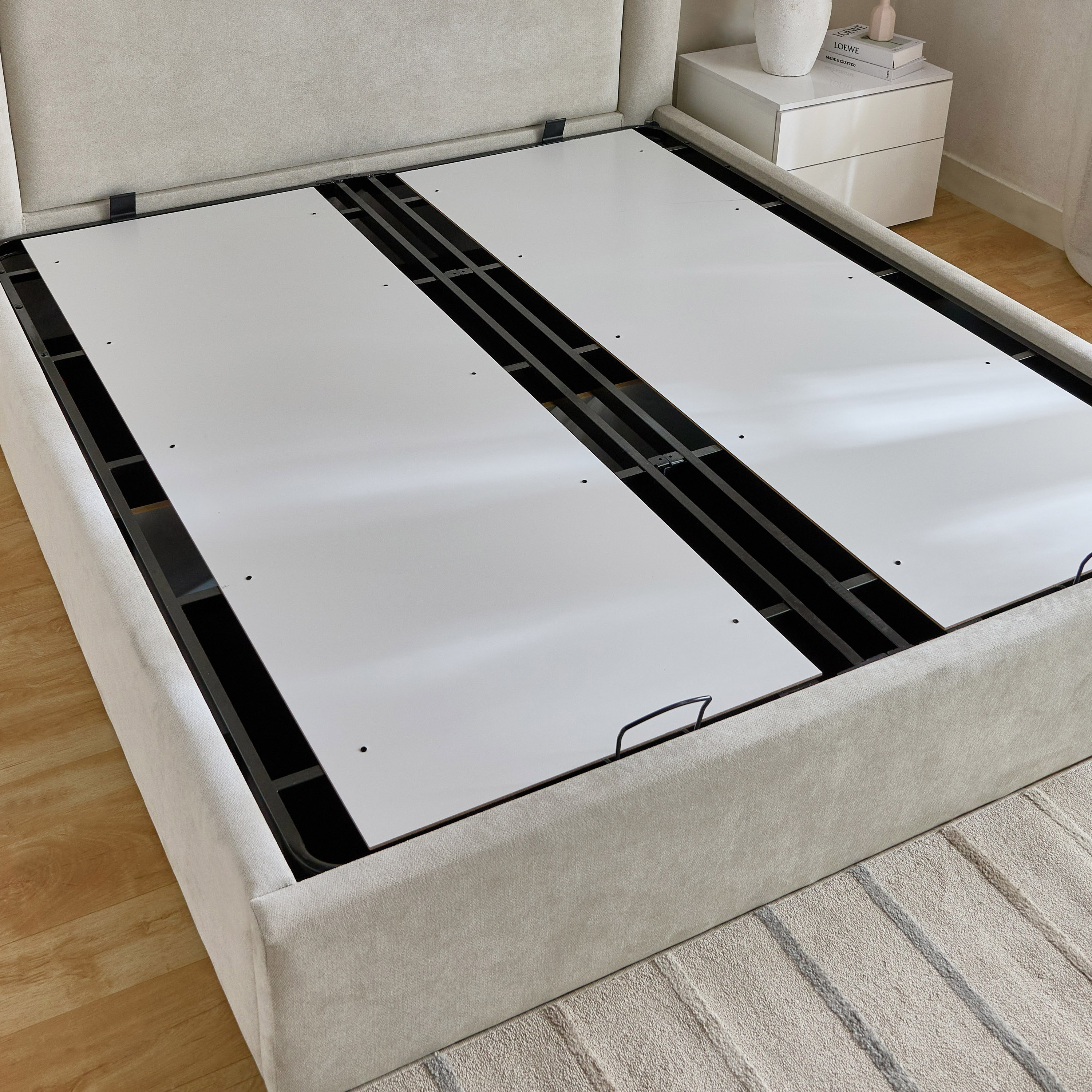 Movo-Fabio Florence Upholstered Hydraulic King Bed - 180x200 cm-PROMO_HB_UAE_HBX10_250526-image-8