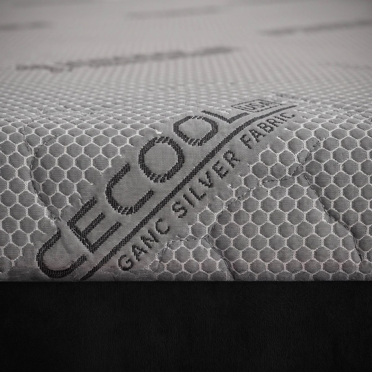iSleepLuxe iCooltex Contour Air Memory Foam HR Cooling Fabric King Mattress - 180x200x20 cm-hbxfurniture-mattresses-king-image-1