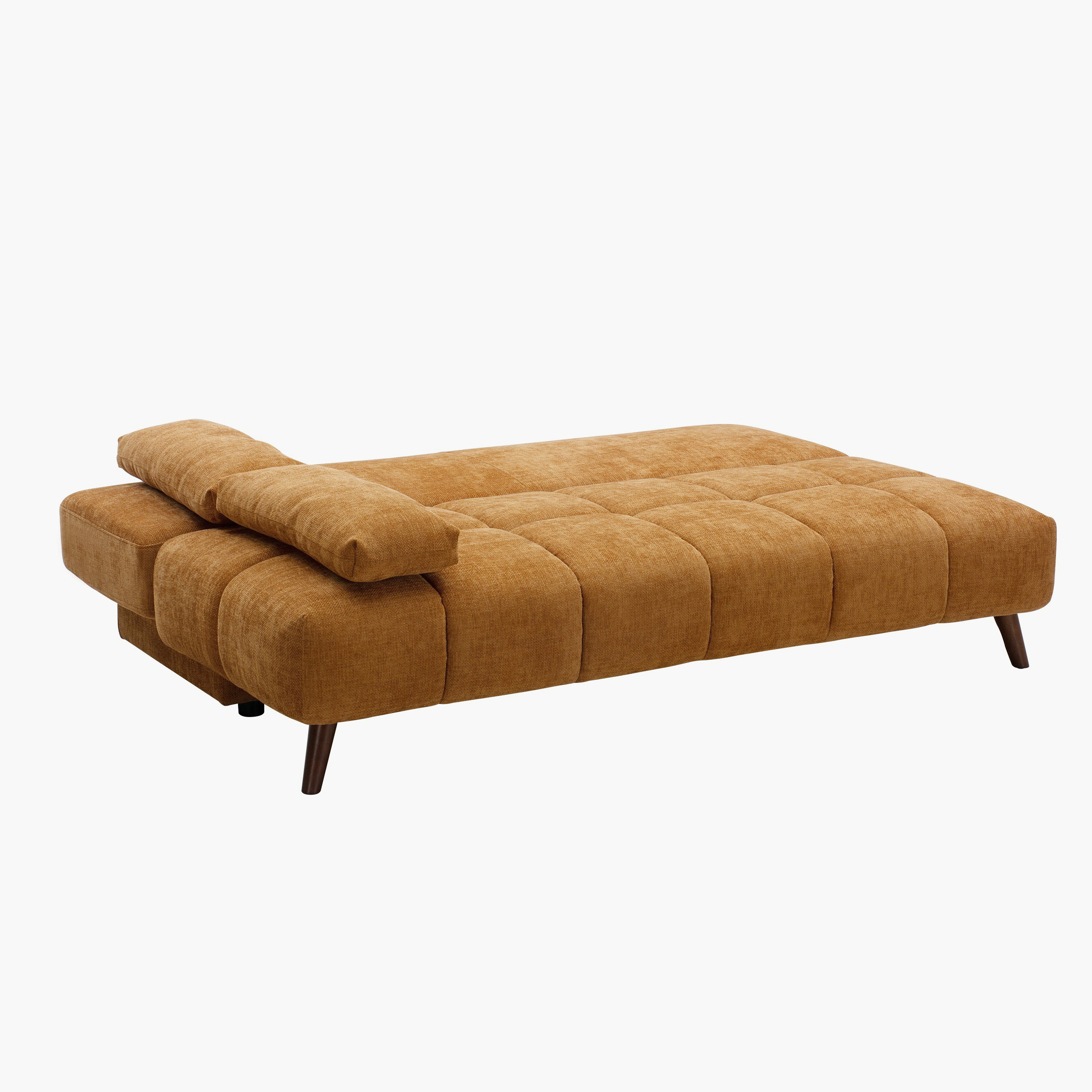 Moritz 3-Seater Fabric Sofa Bed with 2 Cushions and Storage-hbxfurniture-sofasandarmchairs-sofabeds-image-5