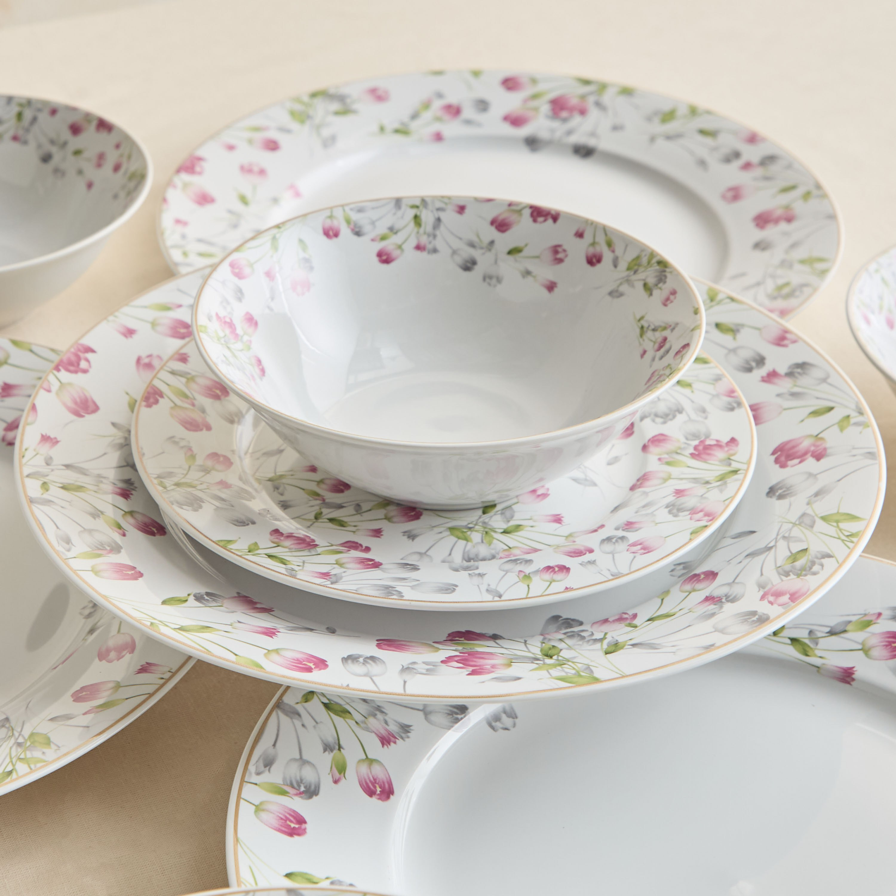 Premia 12-Piece Porcelain Dinner Set - Serves 4-hbxdiningroom-tabletop-dinnersets-image-3