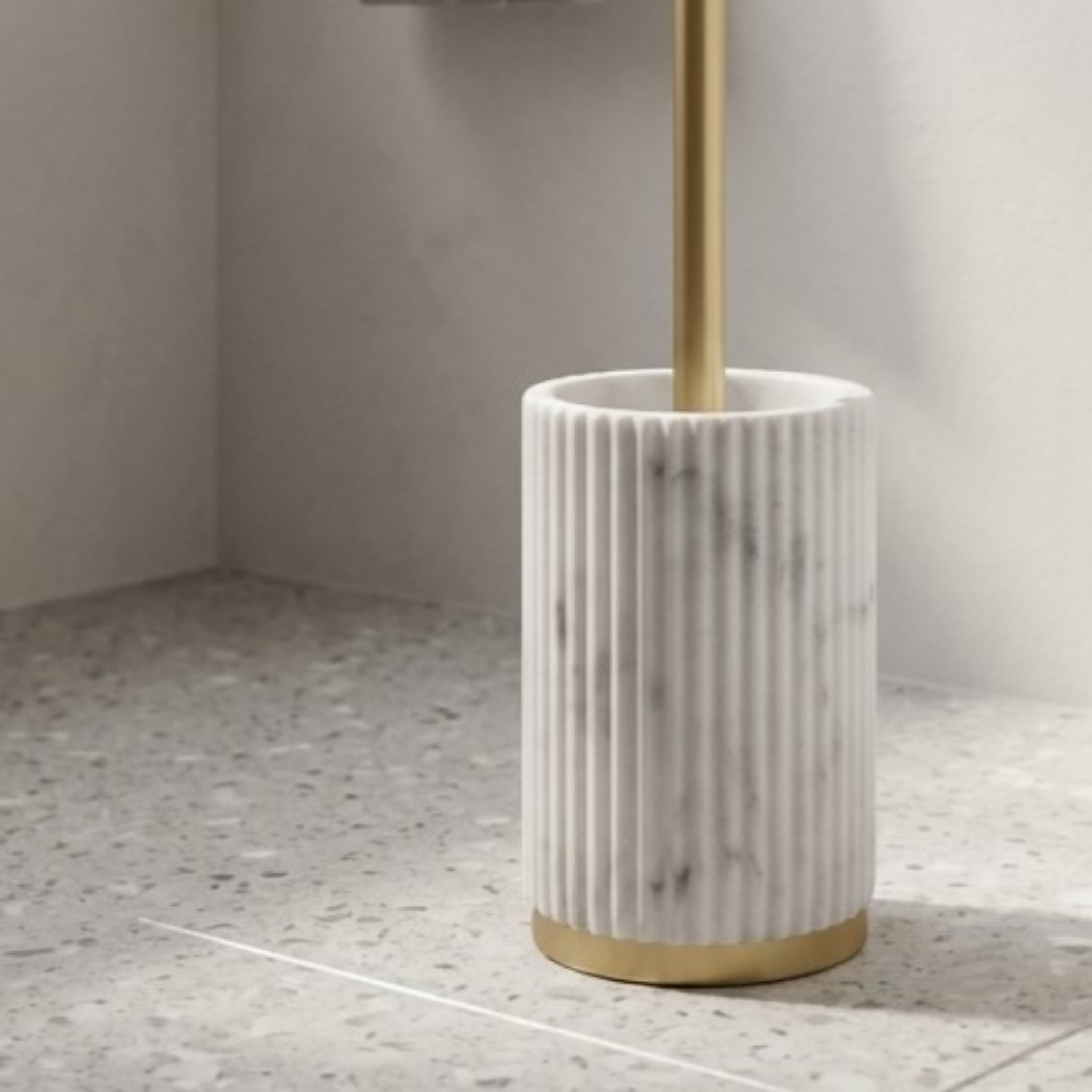 Arctic Resin Toilet Brush Holder-hbxbathroom-laundry-cleaningaccessories-image-2