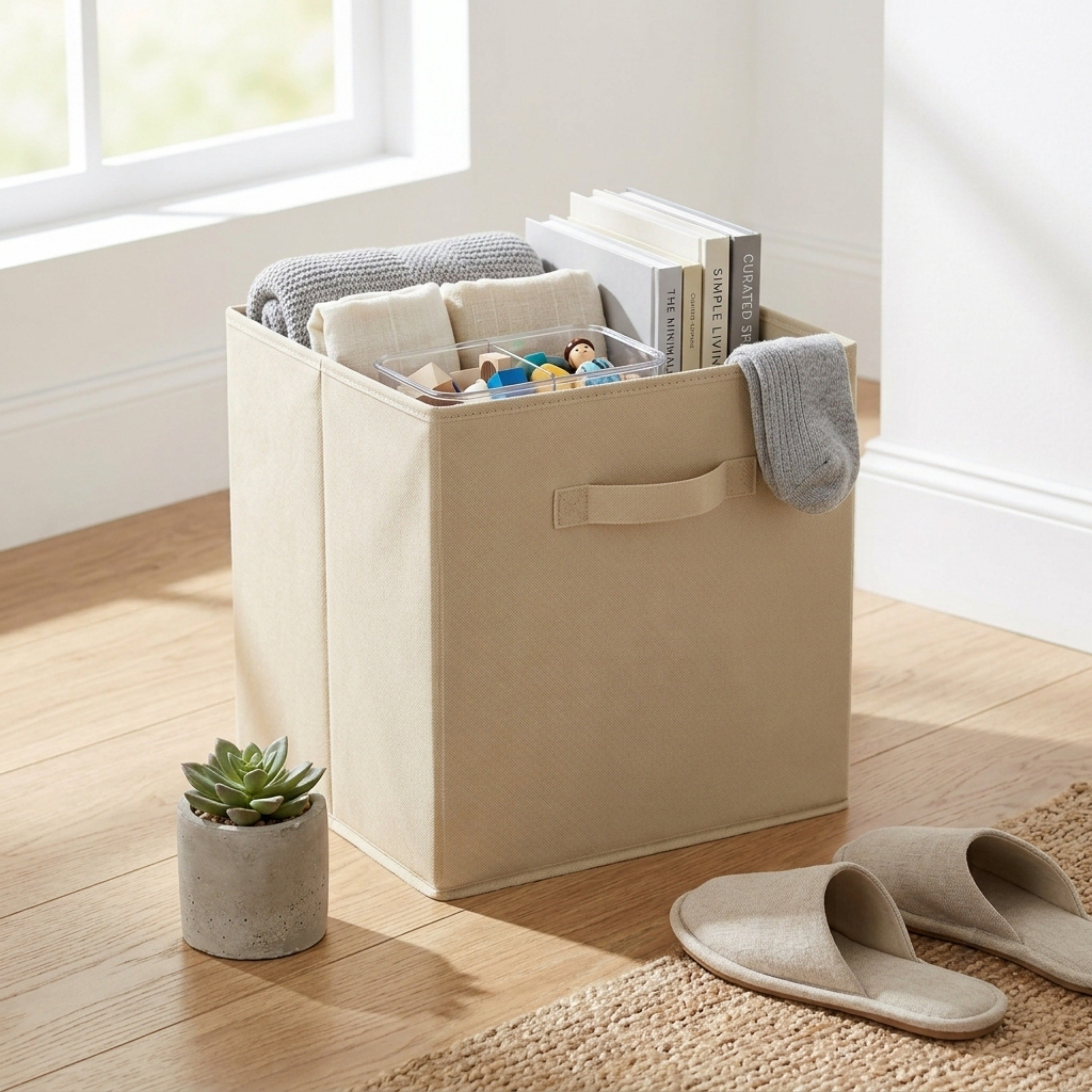 Urban Cube Box - 32x33x32 cm-hbxbedroom-bedroomaccessories-bedroomstorage-image-2