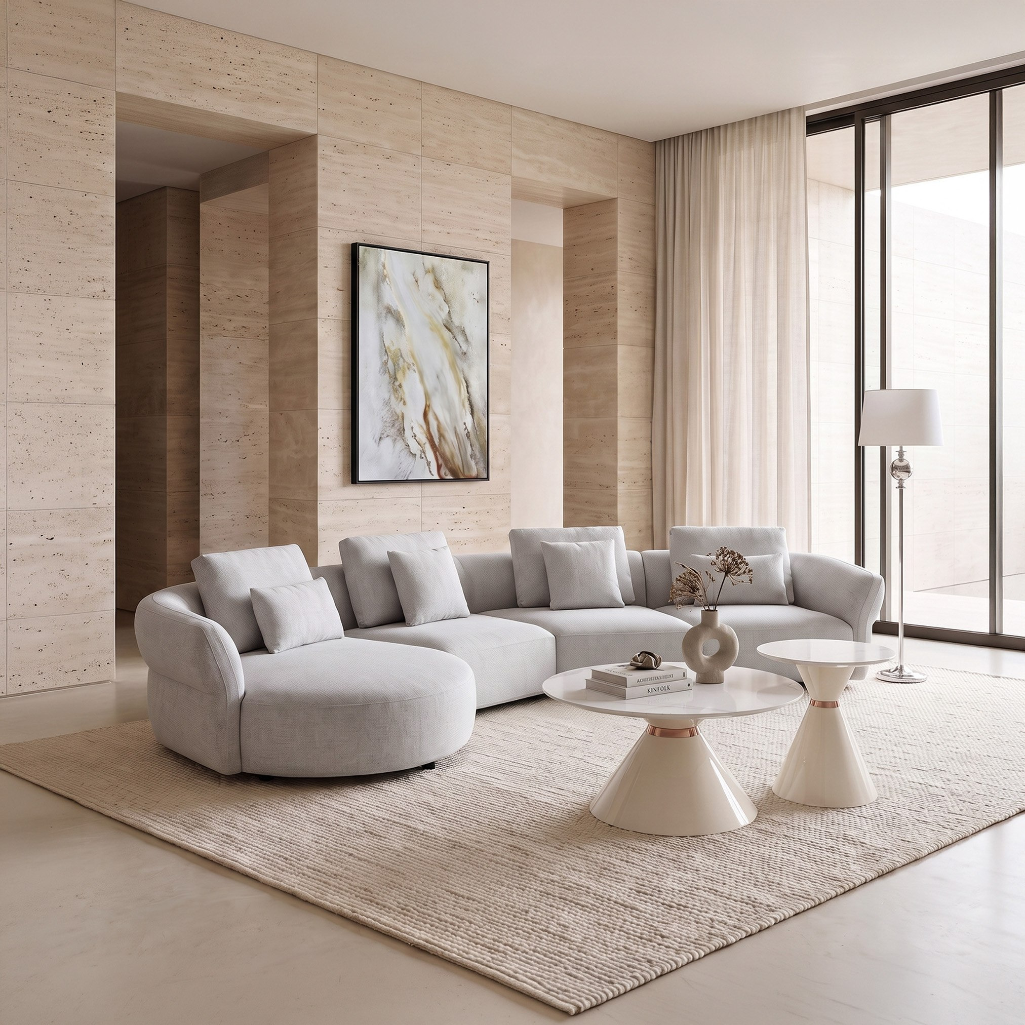 Madrid 5-Seater Fabric Sectional Left Corner Sofa with 4 Big and 4 Small Cushions-hbxlivingroom-sofasandarmchairs-cornersofas-image-6
