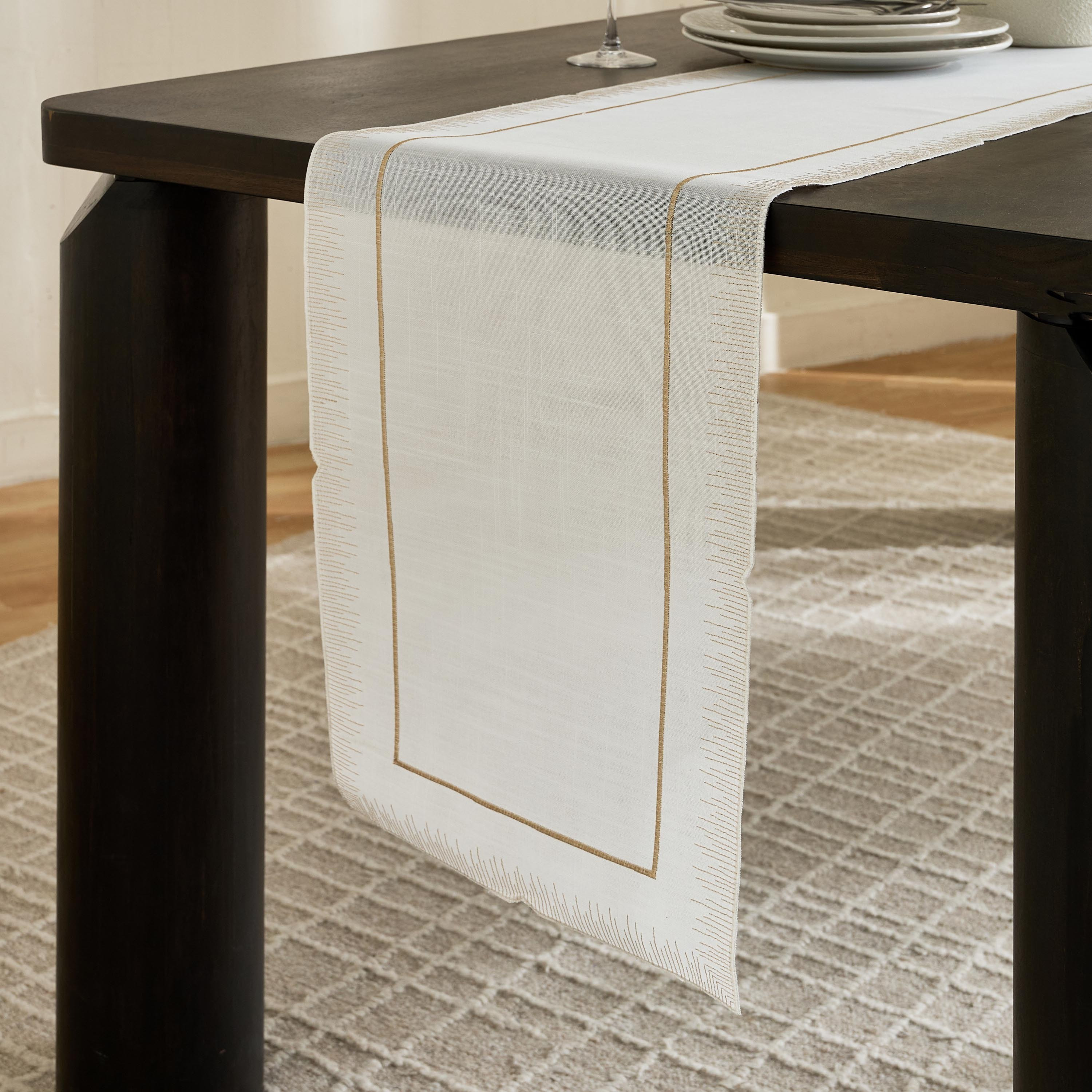 Celestial Table Runner - 33x300 cm-hbxdecorandfurnishings-homefurnishings-tablelinens-image-2