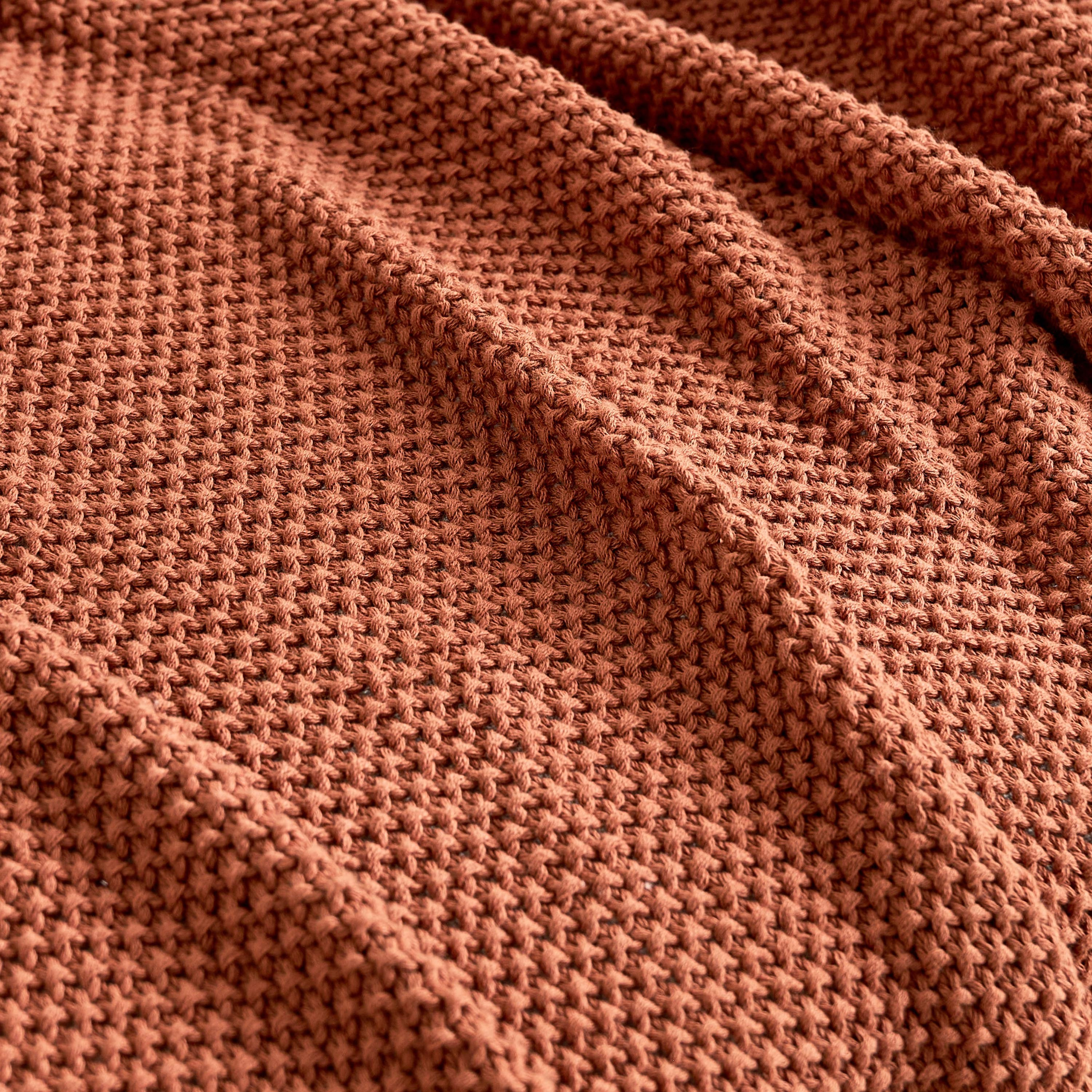 ReVive Knitted Recycled Cotton Throw - 127x152 cm-hbxdecorandfurnishings-bedding-throws-image-2