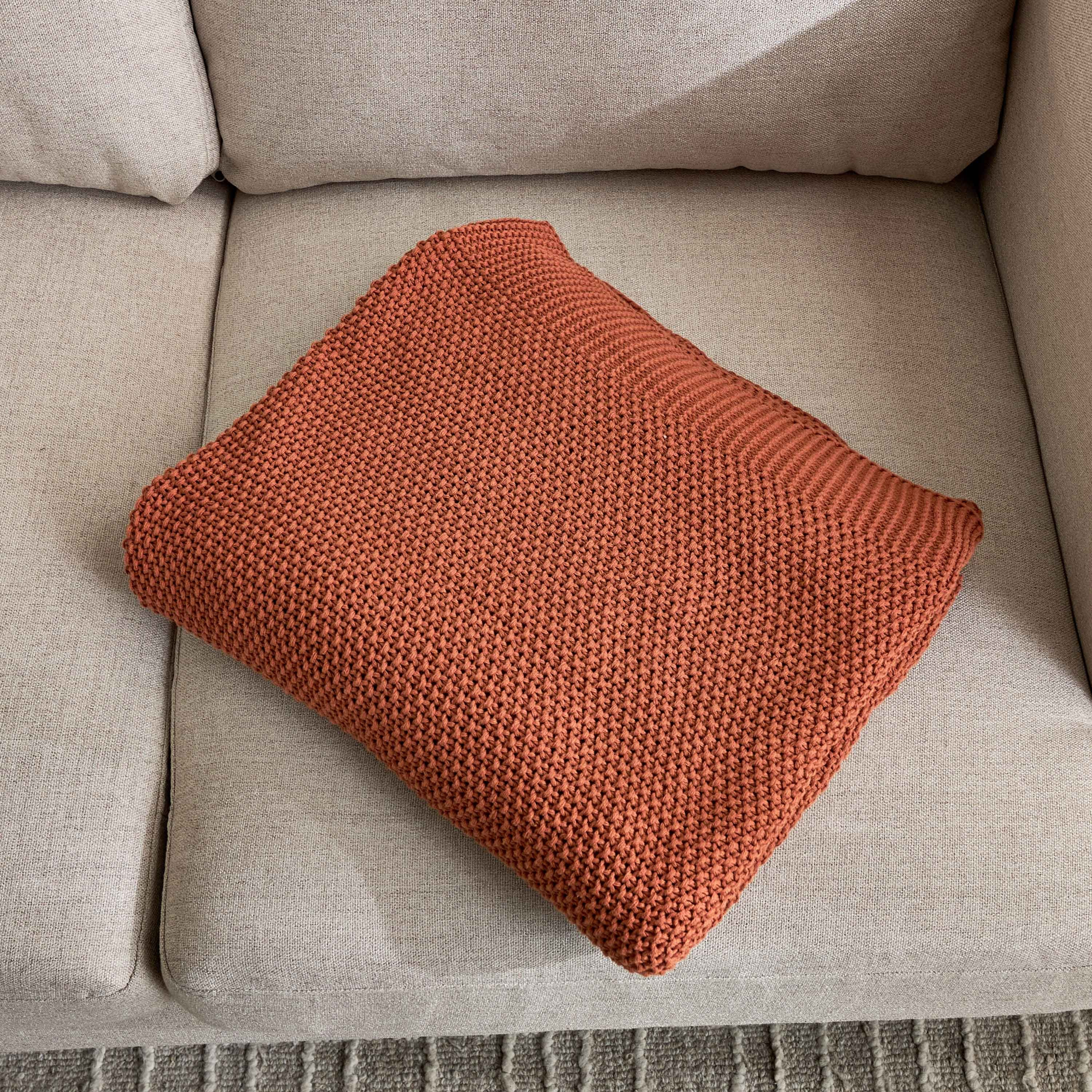 ReVive Knitted Recycled Cotton Throw - 127x152 cm-hbxdecorandfurnishings-bedding-throws-image-4