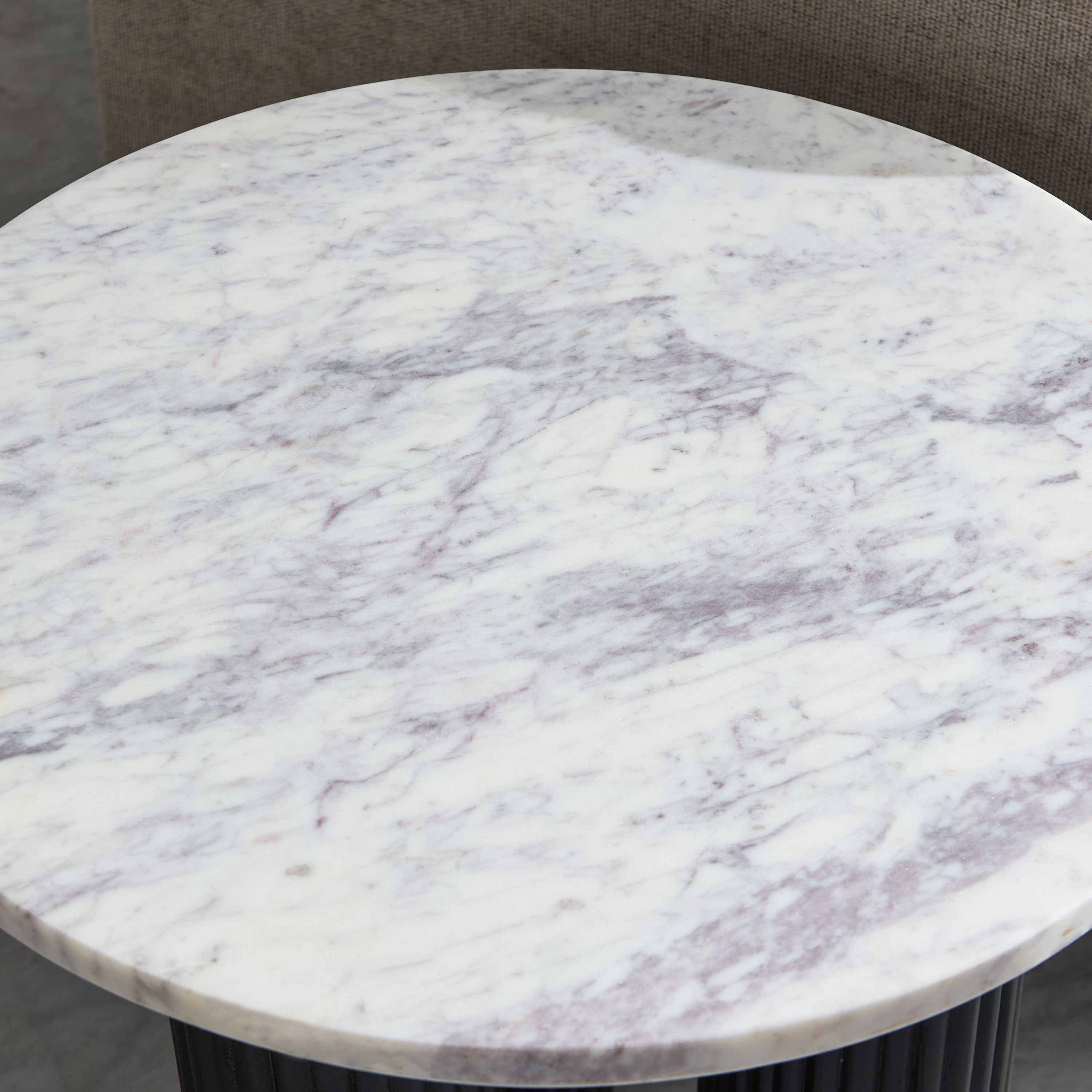 Cavon Darcy Nxt Genuine Marble Top End Table with Solid Wood Base-hbxfurniture-livingroom-endtables-image-4