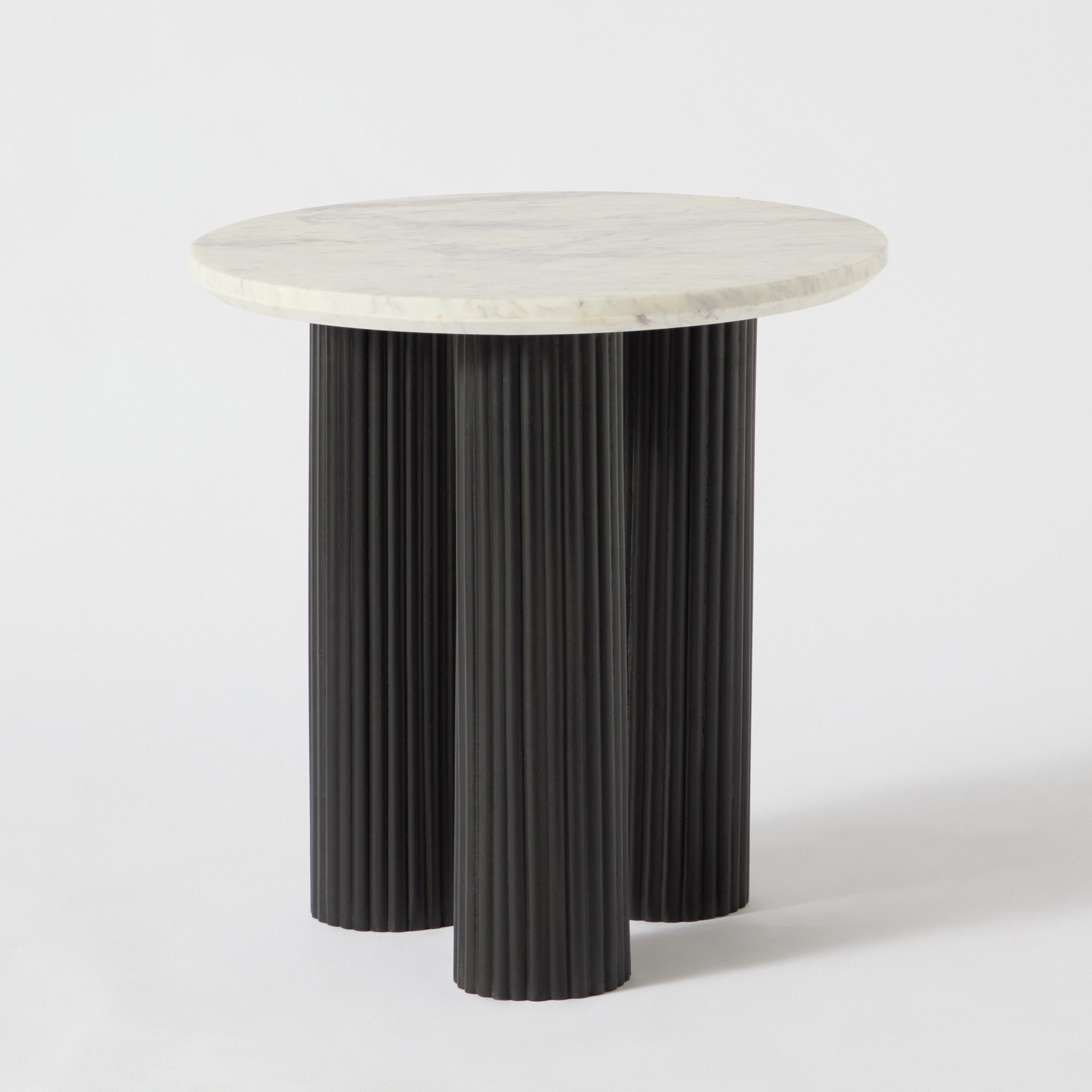 Cavon Darcy Nxt Genuine Marble Top End Table with Solid Wood Base-hbxfurniture-livingroom-endtables-image-9