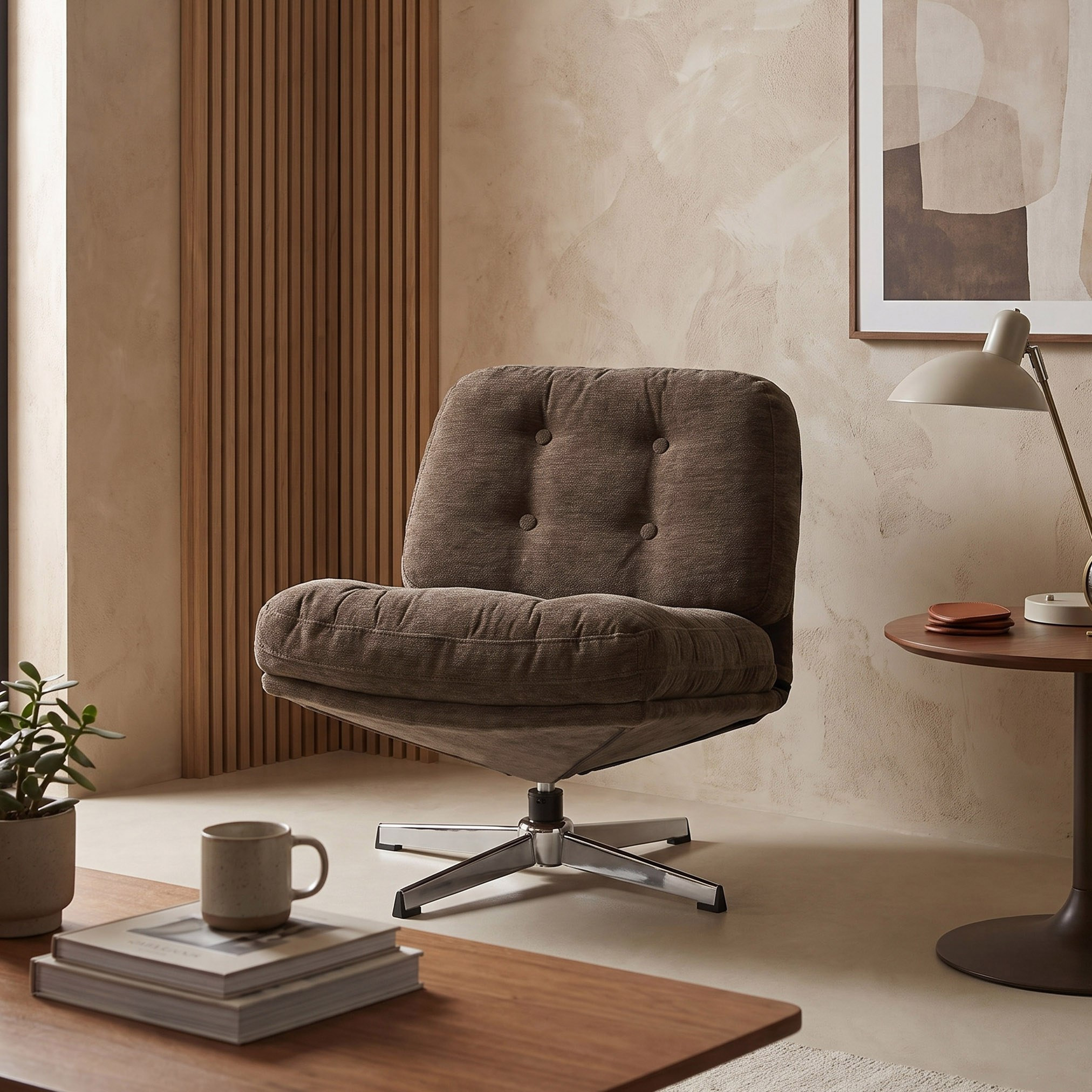 Movo-Tanger Fabric Swivel Accent Chair-hbxlivingroom-sofasandarmchairs-easychairs-image-4