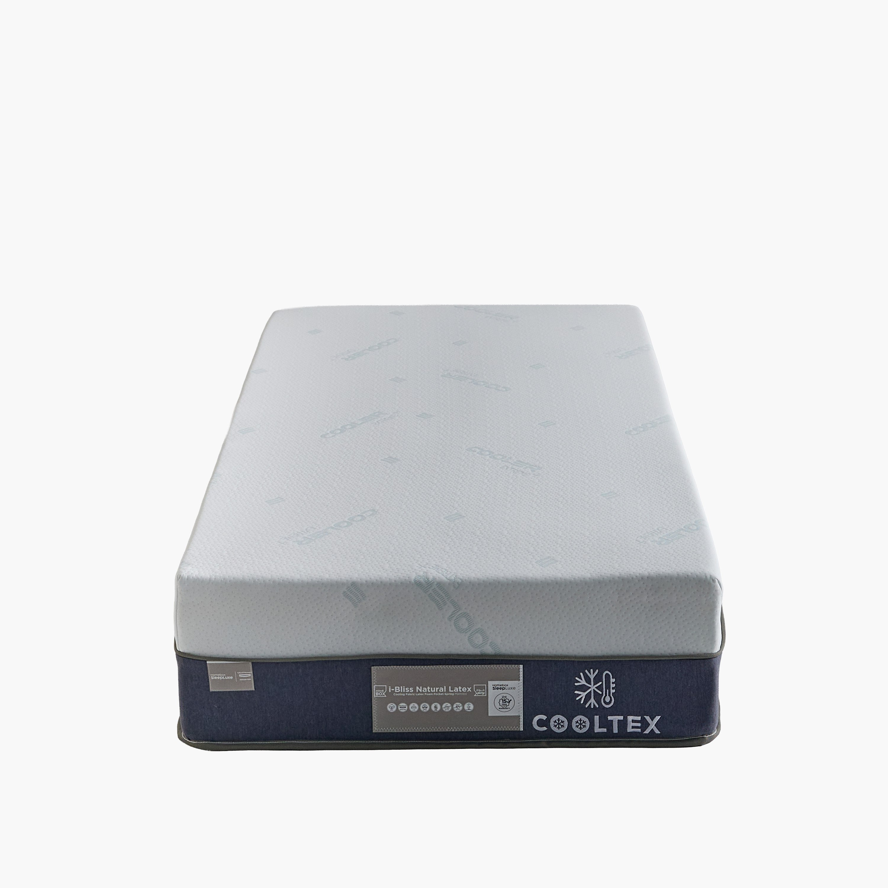 iCooltex Bliss Natural Latex Pocket Spring Single Mattress - 90x190x30 cm-hbxfurniture-bedroom-mattresses-single-image-11