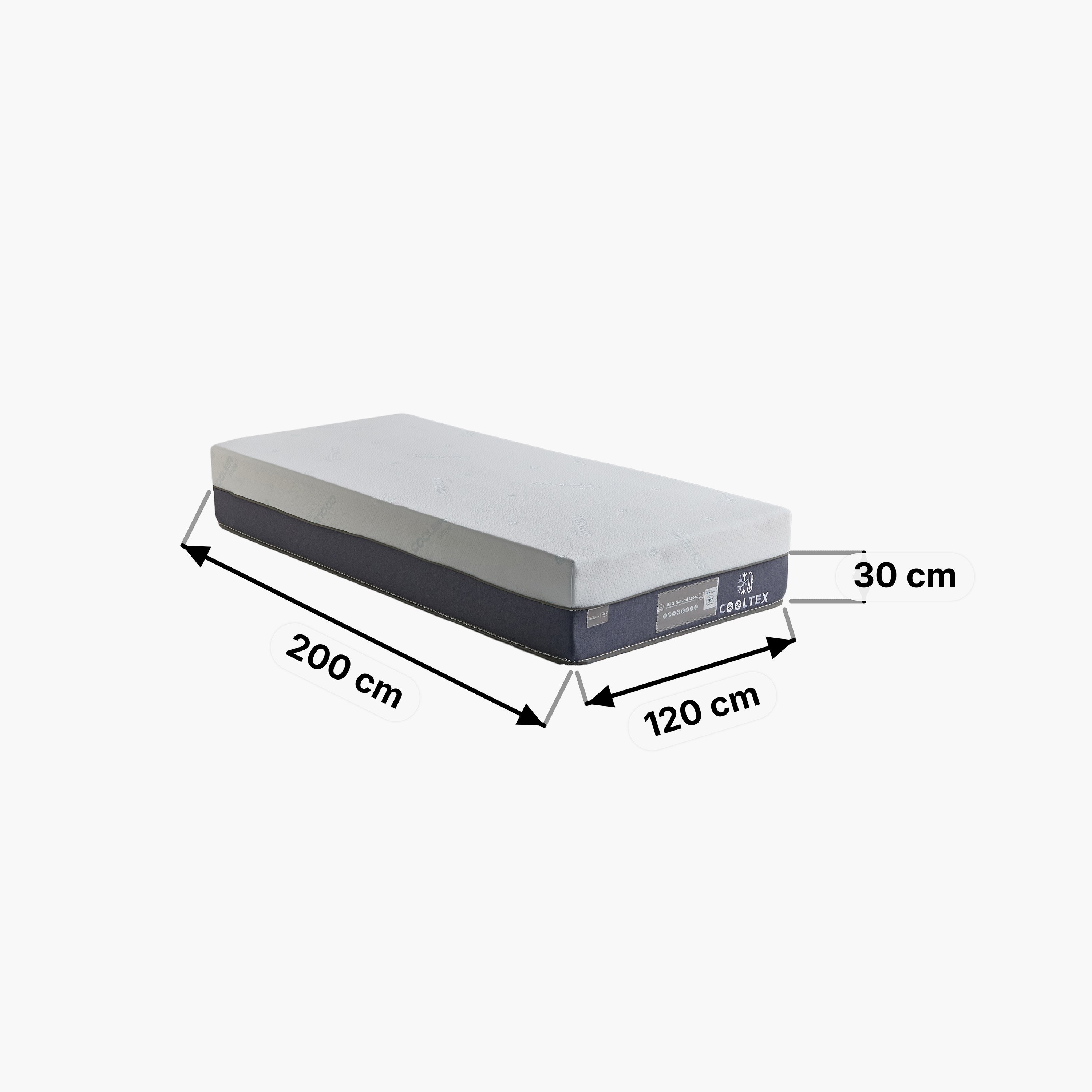 iCooltex Bliss Natural Latex Pocket Spring Twin Mattress - 120x200x30 cm-hbxfurniture-mattresses-twin-image-16
