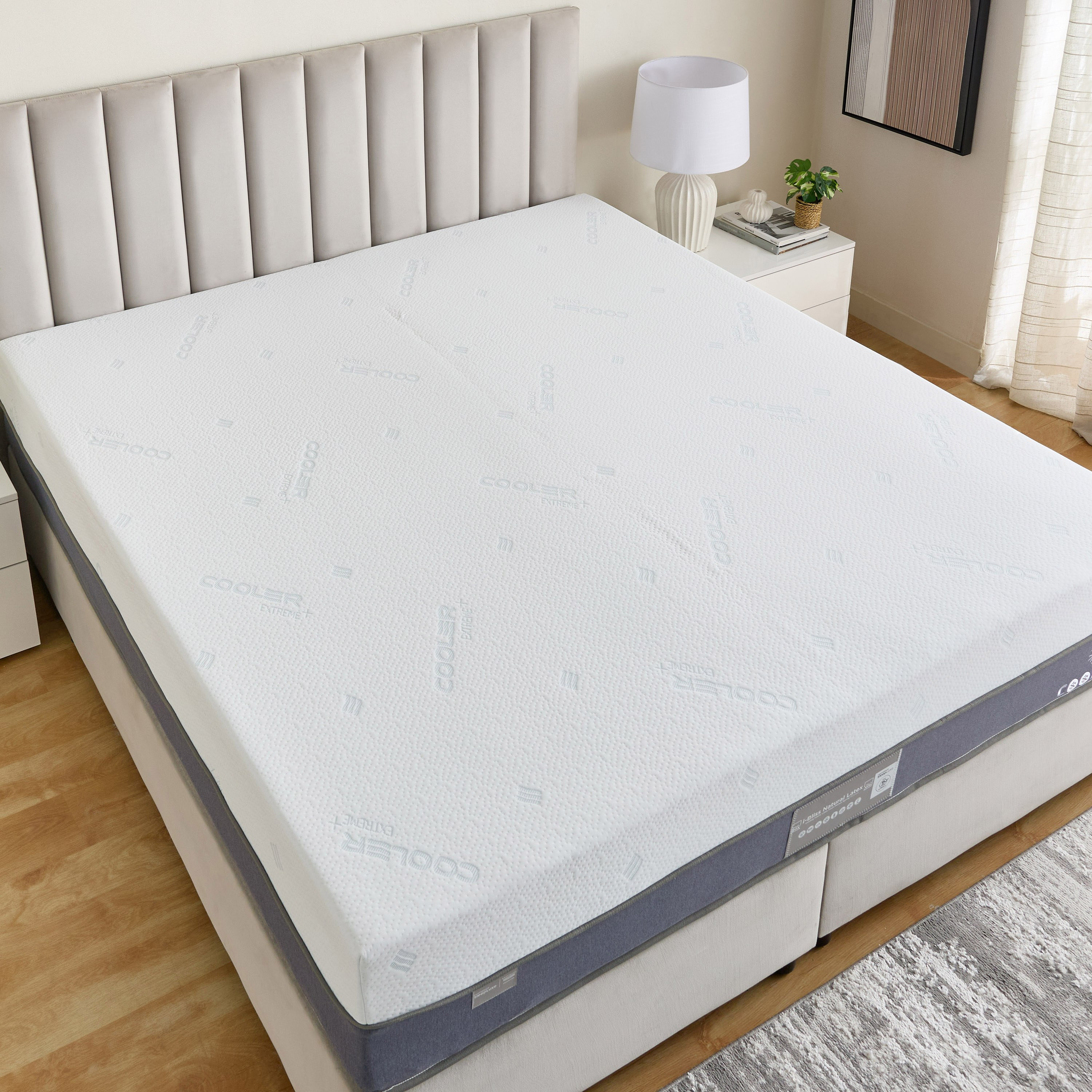 iCooltex Bliss Natural Latex Pocket Spring King Mattress - 180x200x30 cm-hbxfurniture-mattresses-king-image-4