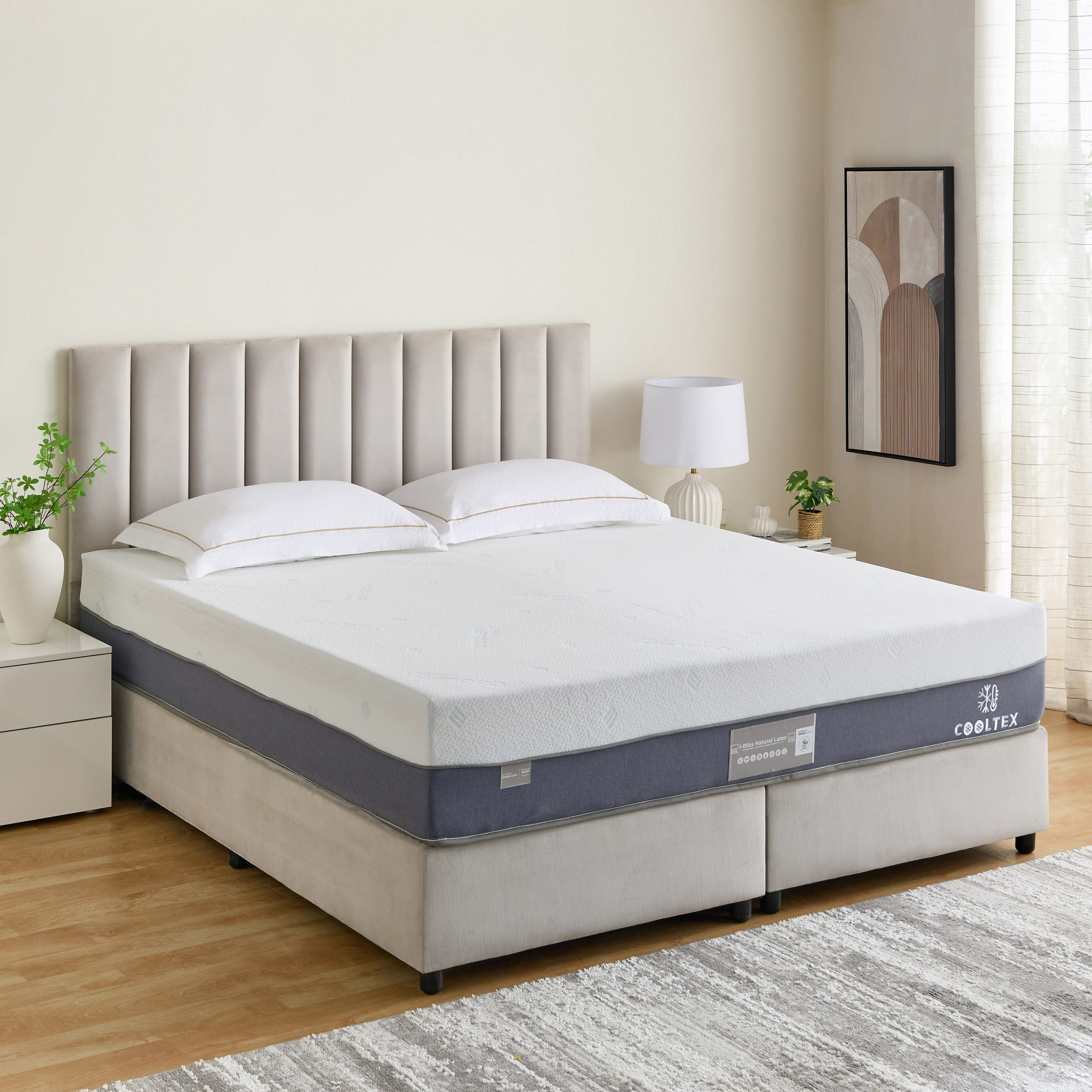 iCooltex Bliss Natural Latex Pocket Spring Super King Mattress - 200x200x30 cm-PROMO_HB_UAE_HBX10_250526-image-8