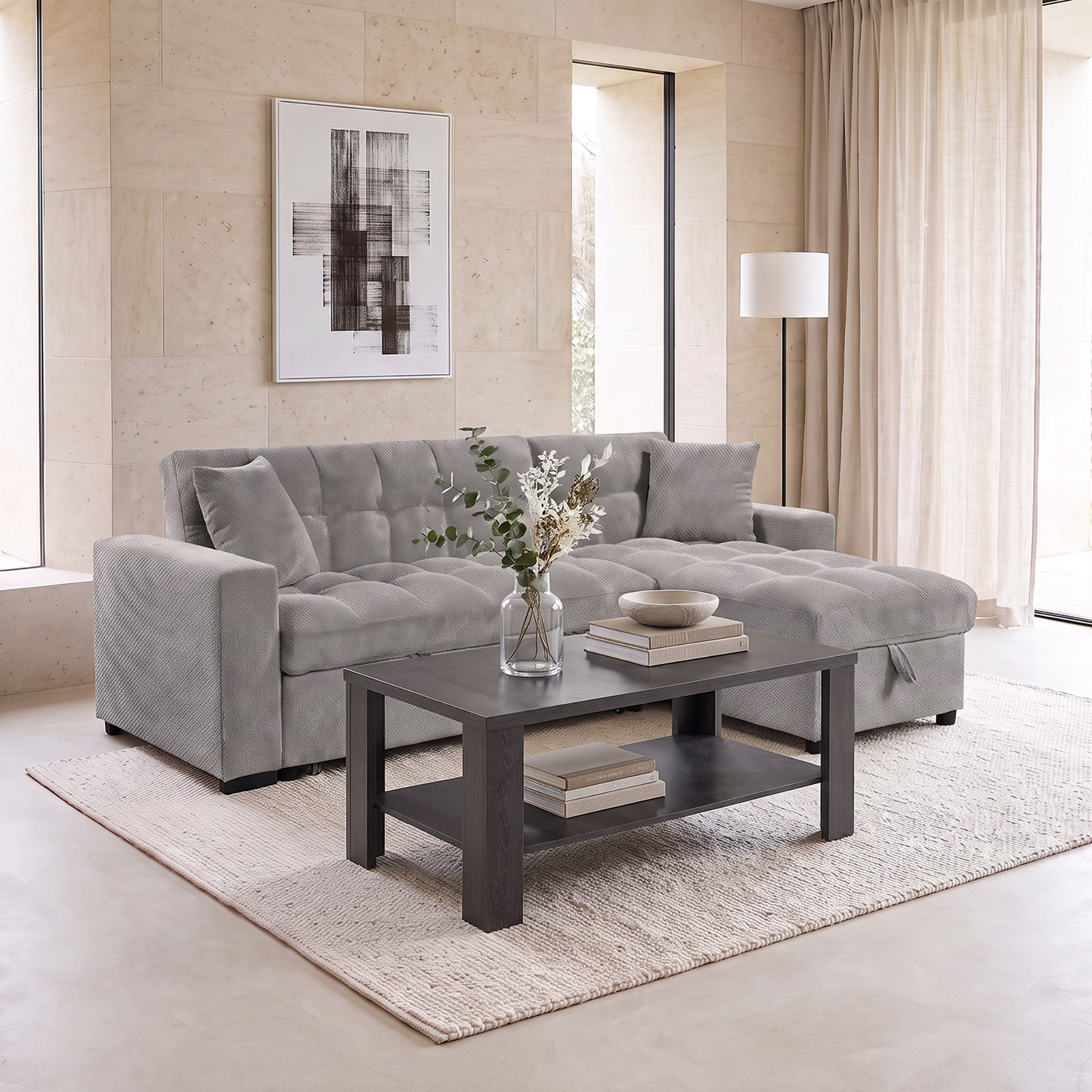 Movo LuxeLift 3-Seater 2-Cushion Reversible Corner Sofa Bed with Chaise Storage and USB-C Charging-hbxfurniture-sofasandarmchairs-sofabeds-image-9