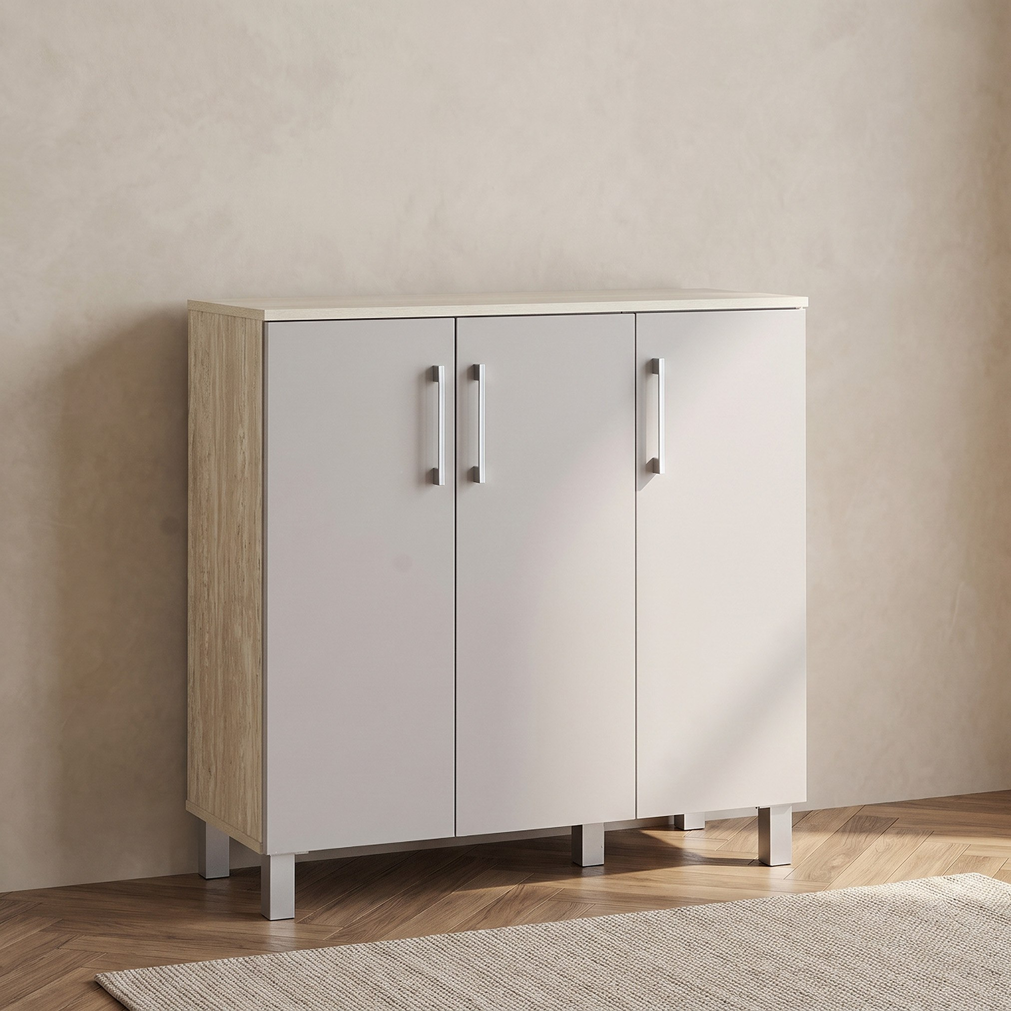 Movo Patara 18-Pair Shoe Cabinet with 3 Doors-hbxbedroom-shoecabinetsandracks-image-2