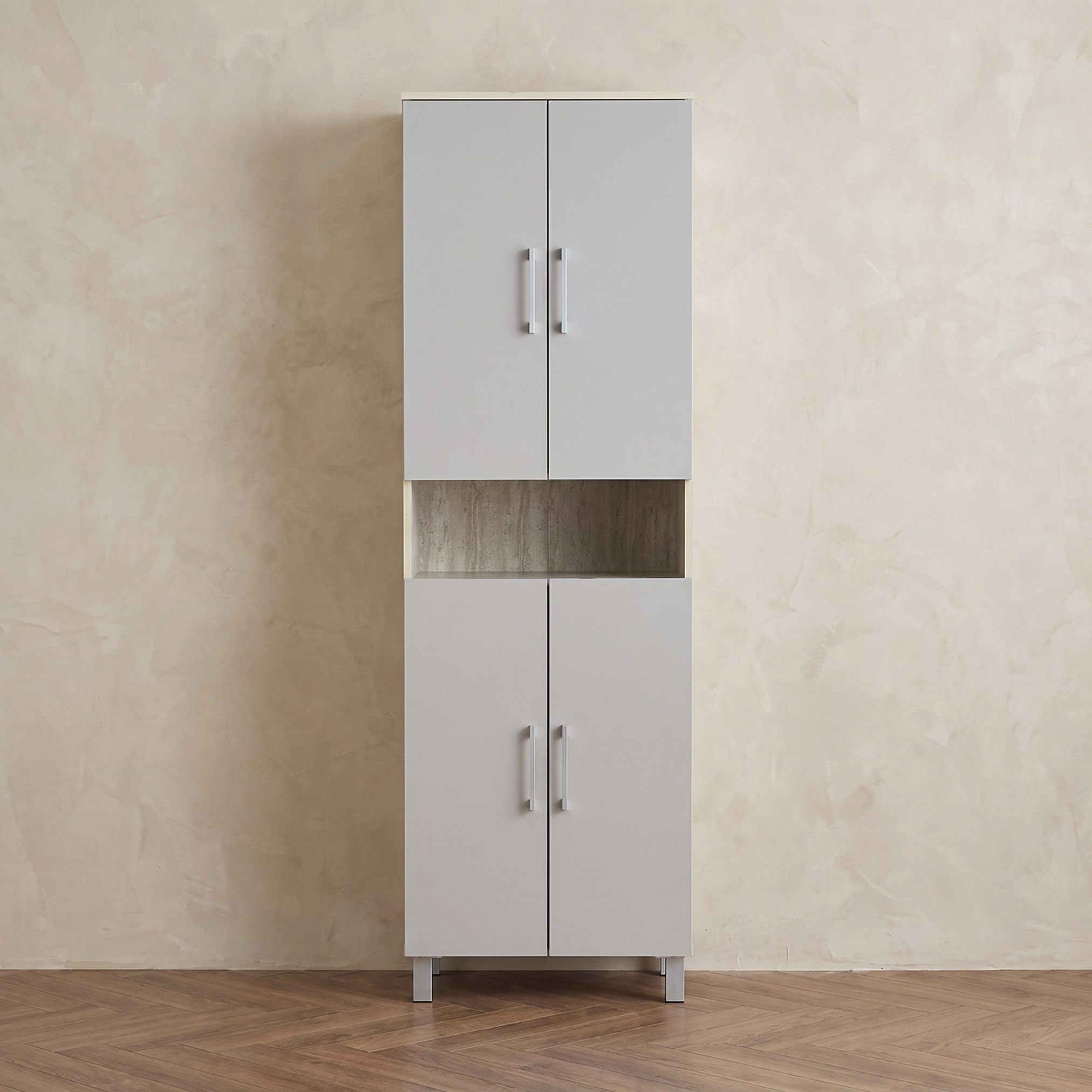 Movo Patara 26-Pair Shoe Cabinet with 4 Doors and Open Shelf-hbxbedroom-shoecabinetsandracks-image-3
