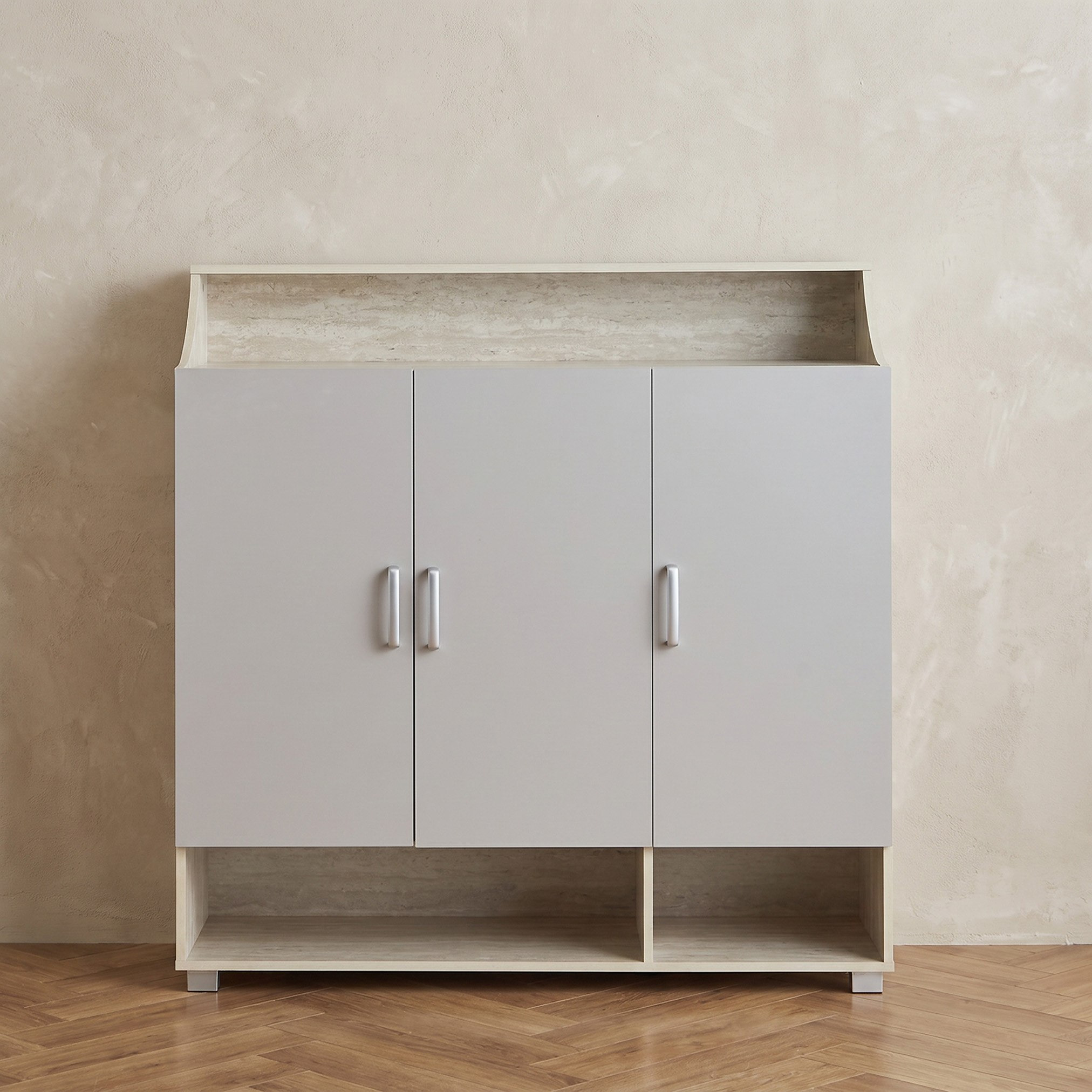 Capri Emotion 28-Pair Shoe Cabinet with 3 Doors-hbxbedroom-shoecabinetsandracks-image-3