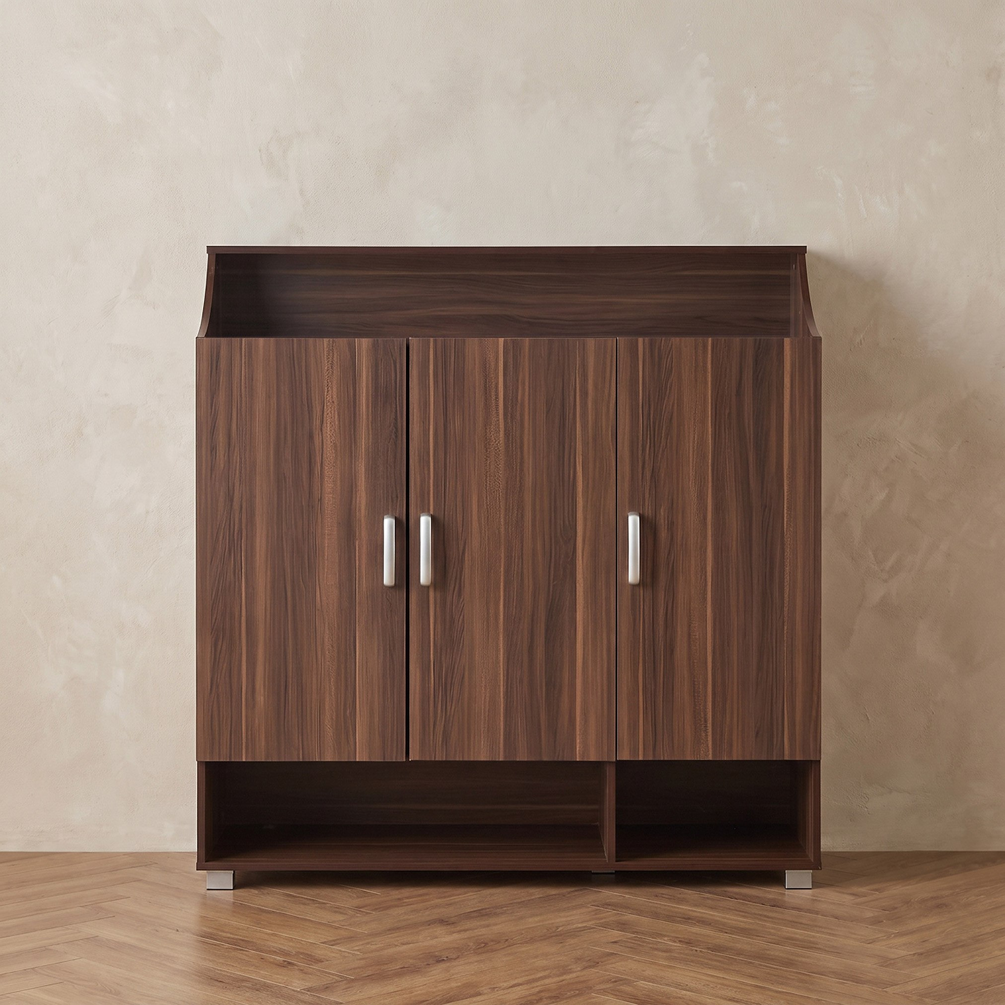 Capri Emotion 28-Pair Shoe Cabinet with 3 Doors-hbxbedroom-shoecabinetsandracks-image-3