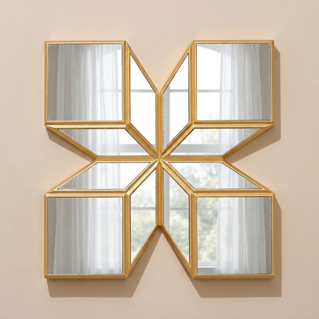 Ebern 3-Piece Hexa Mirror Set - 25 cm-hbxhomeware-hbxdecorandfurnishings-image-2
