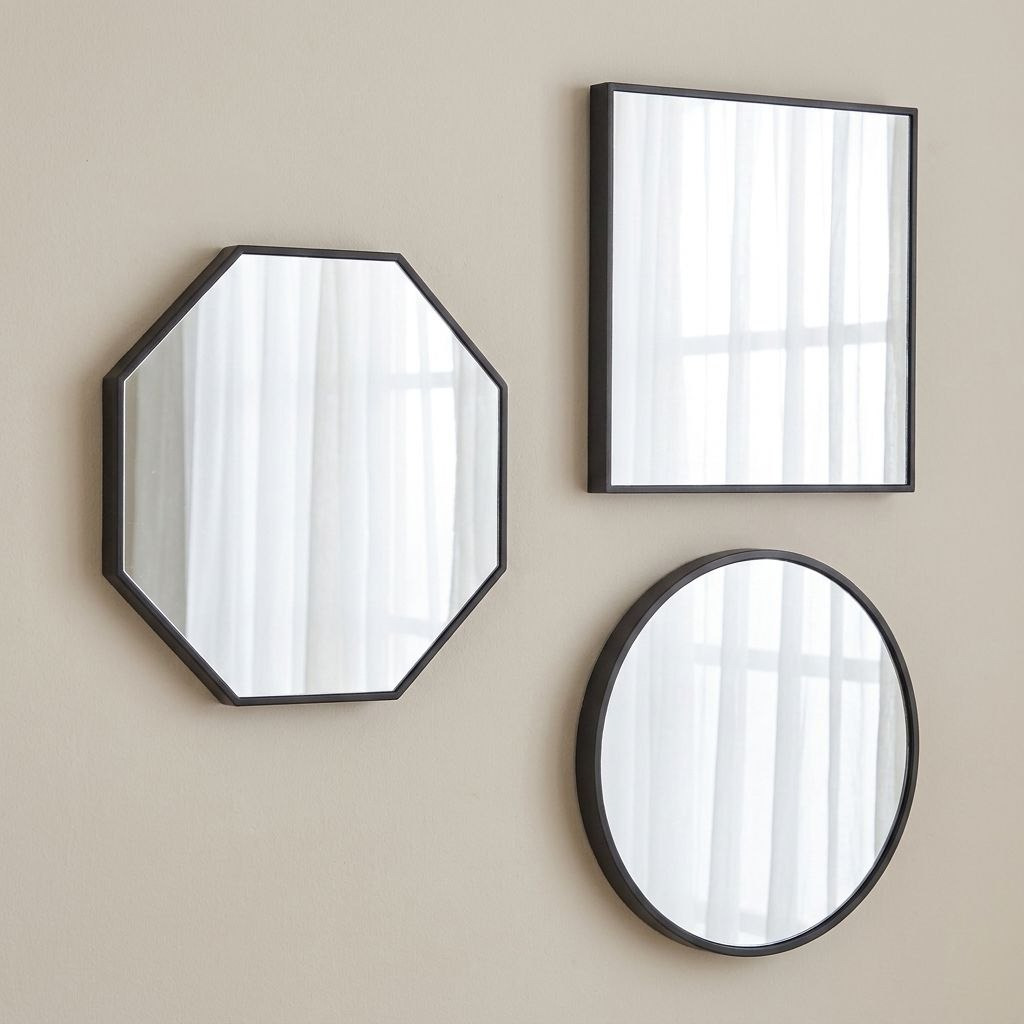 Ebern 3-Piece Multi Shape Mirror Set-hbxhomeware-hbxdecorandfurnishings-image-2