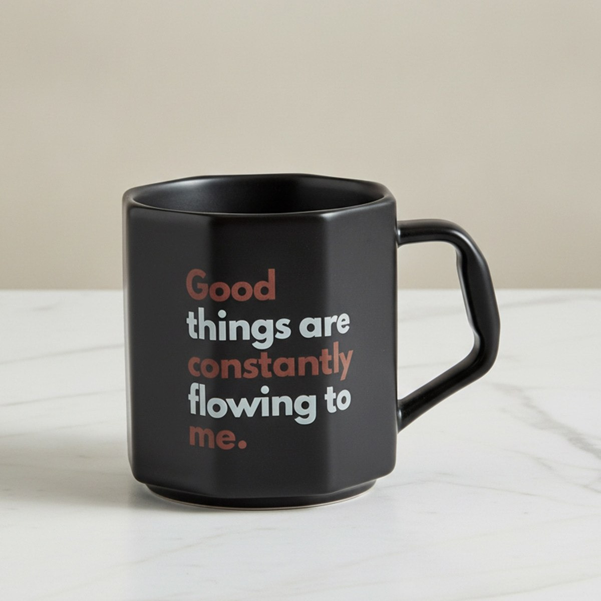 Susan Good Things Hexa Mug - 340 ml-hbxdecorandfurnishings-tabletop-coffeeandteasets-image-1
