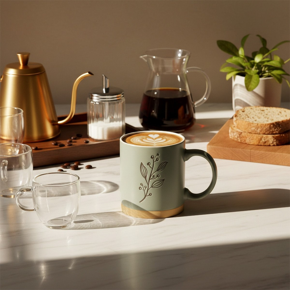 Susan Grey Leaf Mug - 340 ml-hbxdecorandfurnishings-tabletop-coffeeandteasets-image-3
