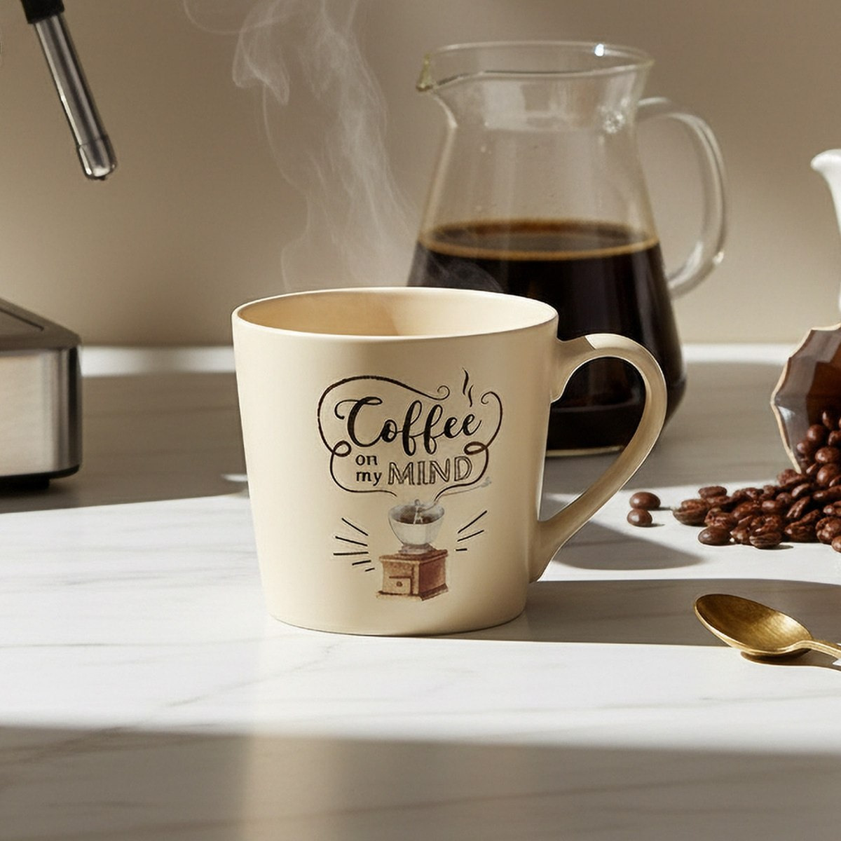 Susan Coffee On My Mind Mug - 400 ml-hbxdecorandfurnishings-tabletop-coffeeandteasets-image-3