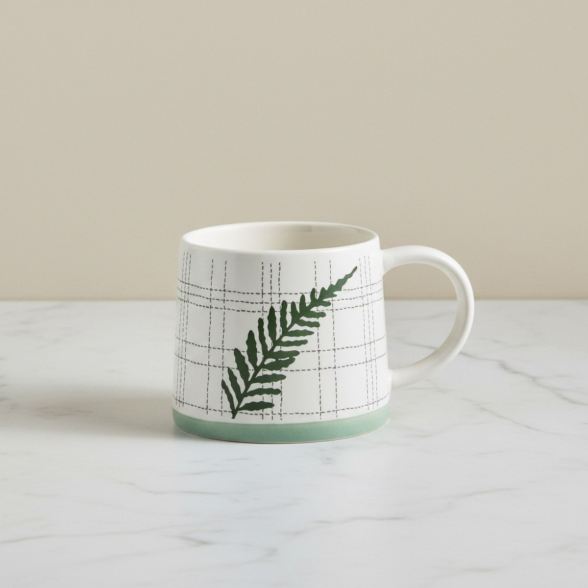 Susan Fern Mug - 380 ml-hbxdecorandfurnishings-tabletop-coffeeandteasets-image-1