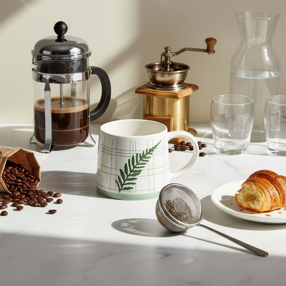 Susan Fern Mug - 380 ml-hbxdecorandfurnishings-tabletop-coffeeandteasets-image-3