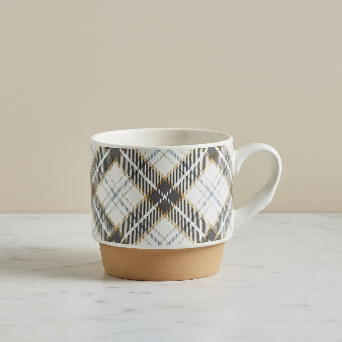 Susan Tartan Stackable Mug - 305 ml-hbxdecorandfurnishings-tabletop-coffeeandteasets-image-1