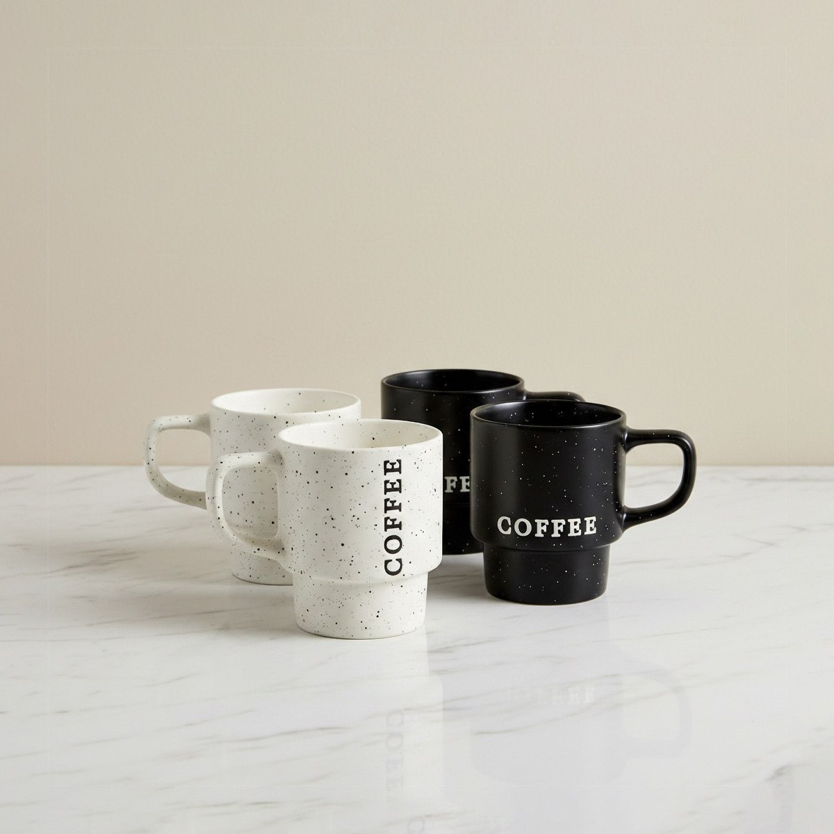Susan Stackable Coffee Mug Set - 160 ml-hbxdecorandfurnishings-tabletop-coffeeandteasets-image-1