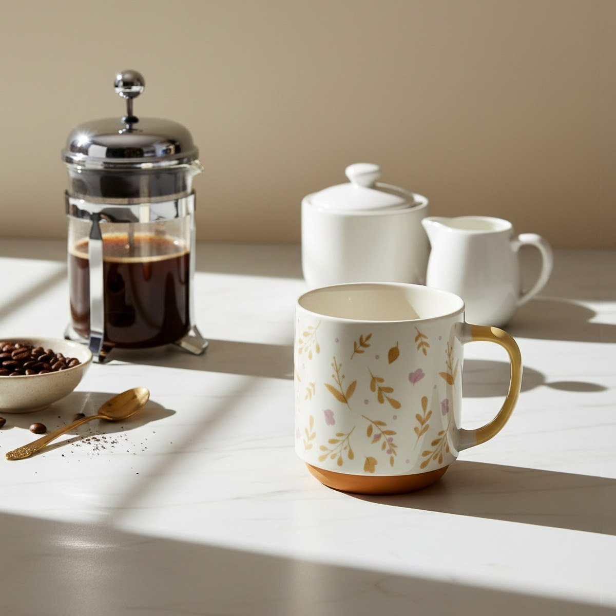Susan Ochre Fern Stackable Mug - 410 ml-hbxdecorandfurnishings-tabletop-coffeeandteasets-image-3