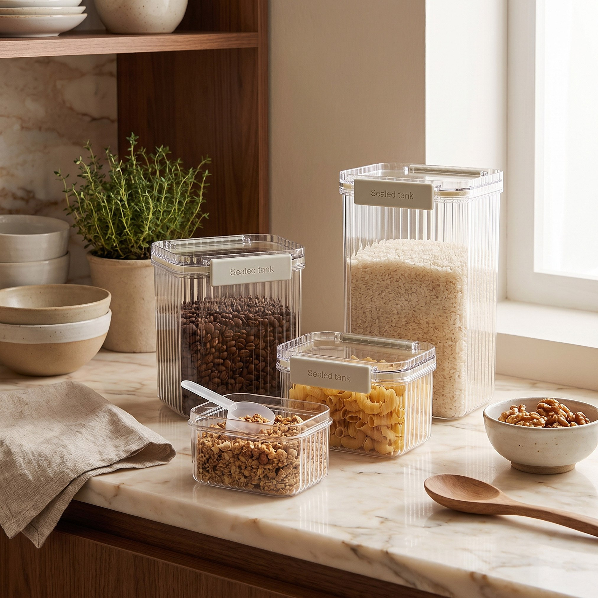 Flute Lock N Lock Container - 700 ml-hbxhomeware-kitchenware-containersandjars-image-5