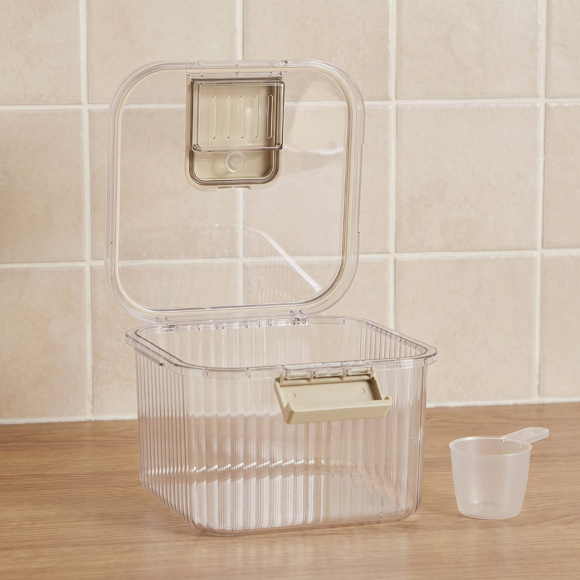Flute Rice Container - 5 kg-hbxhomeware-kitchenware-containersandjars-image-2
