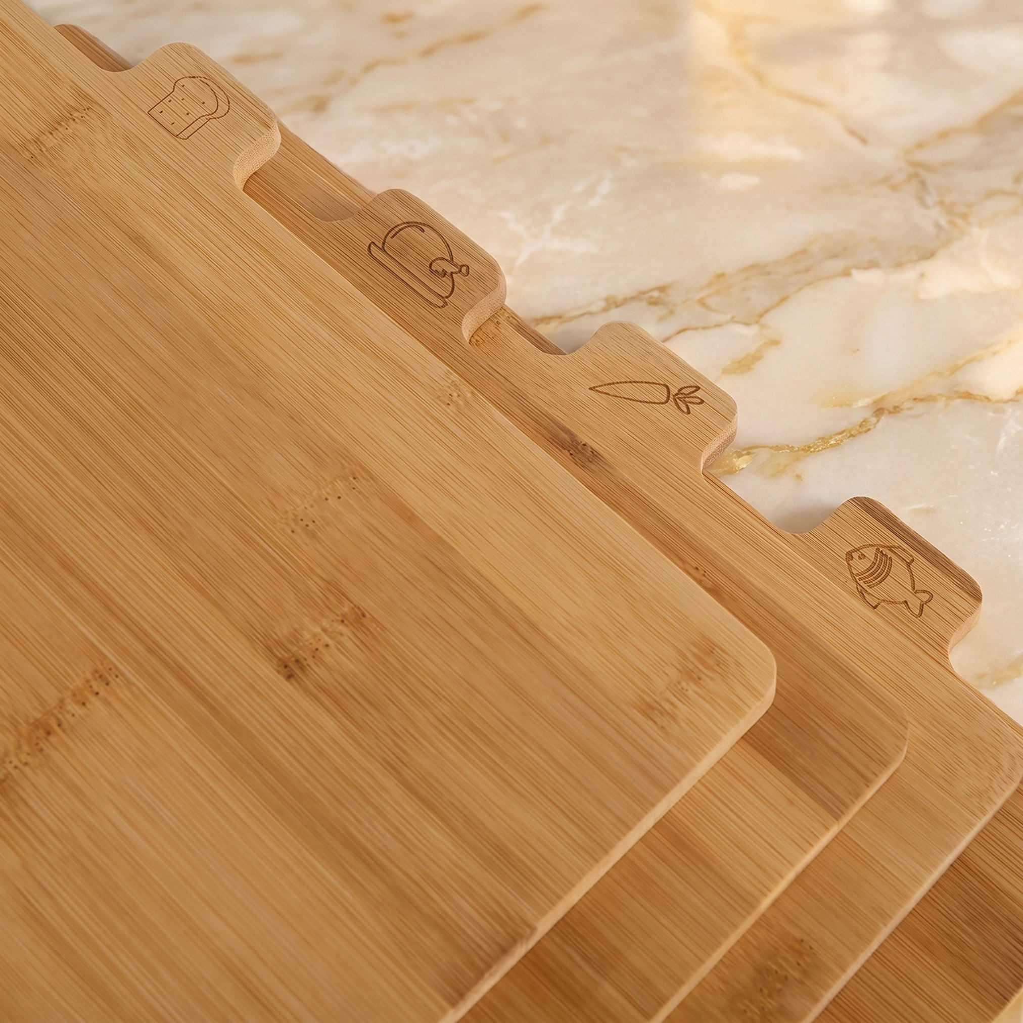 Naturalle 5-Piece Bamboo Cutting Board and Holder Set-hbxkitchen-kitchenware-choppingboards-image-3