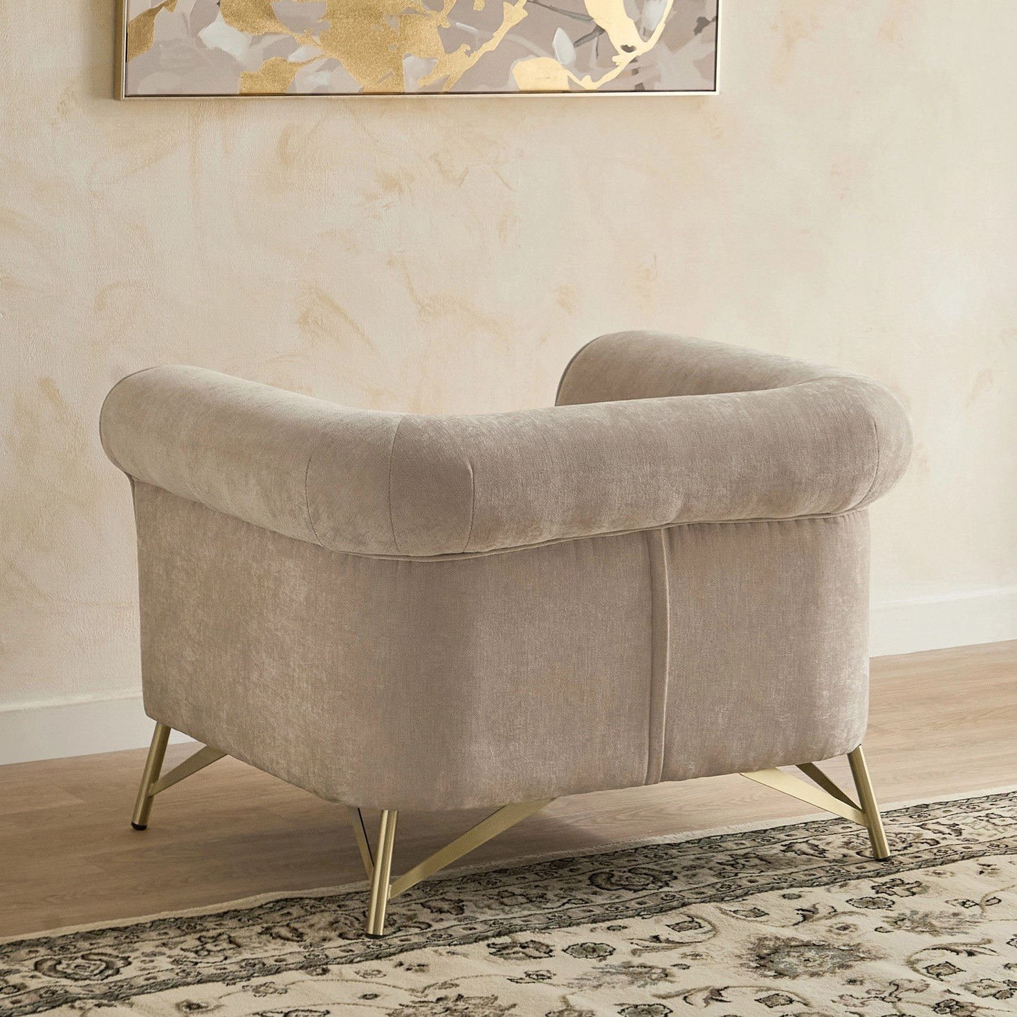 كرسي قماشي بمساند ذراعين مع وسادة إن إكس تي من هادسون-hbxlivingroom-sofasandarmchairs-sofas-image-3