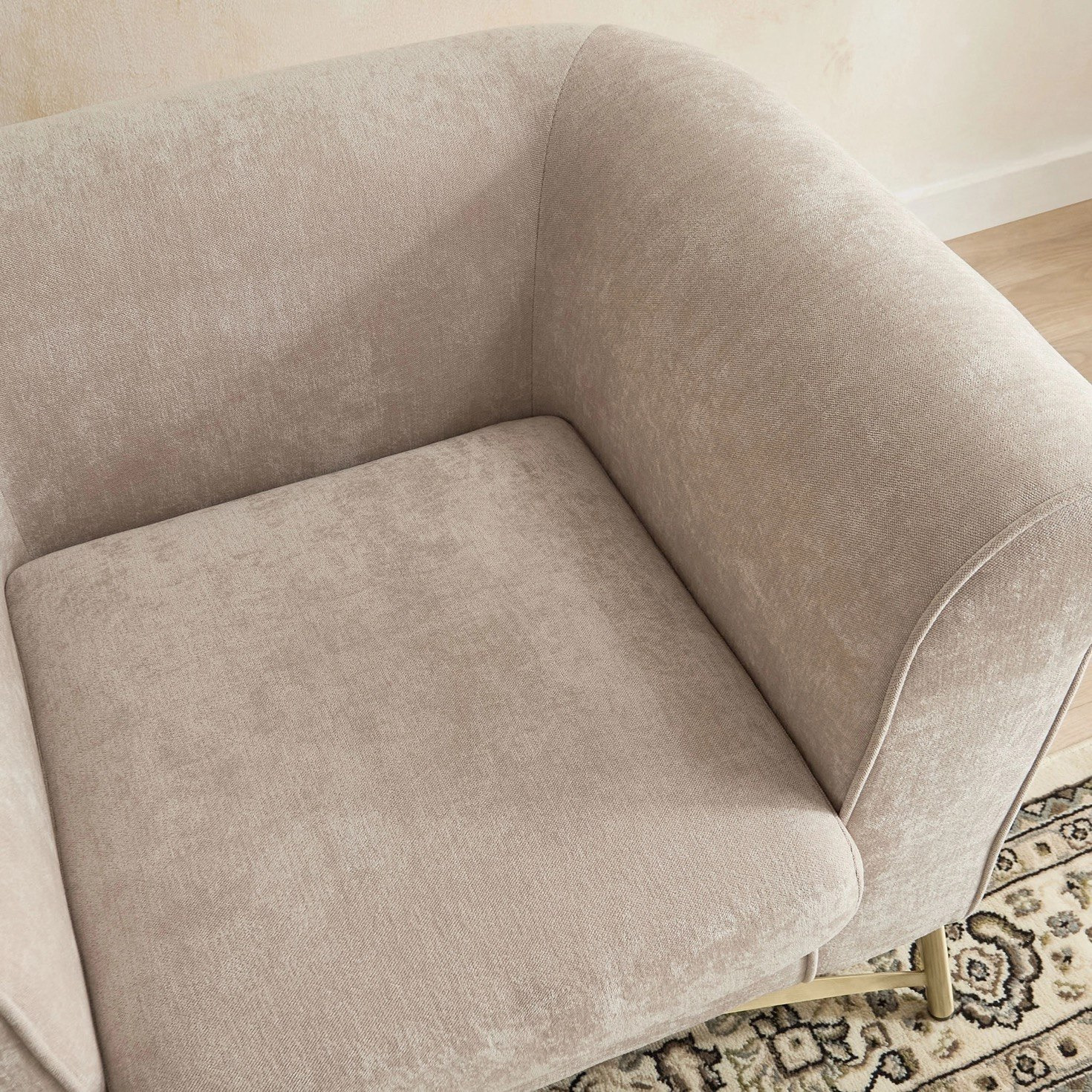 كرسي قماشي بمساند ذراعين مع وسادة إن إكس تي من هادسون-hbxlivingroom-sofasandarmchairs-sofas-image-6
