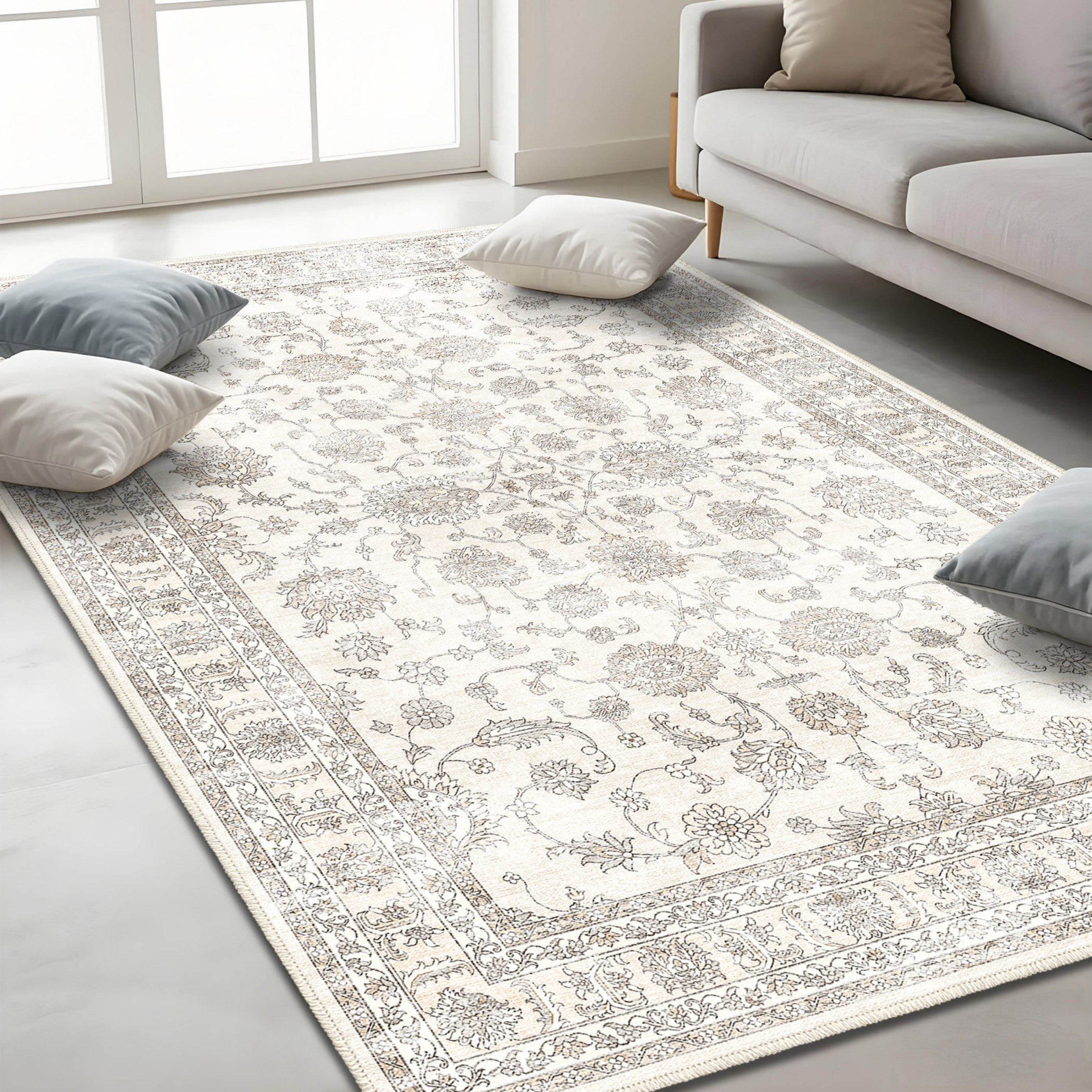 Miraj Ben Velvet Rug - 160x230 cm-hbxdecorandfurnishings-floorcoverings-rugs-image-2