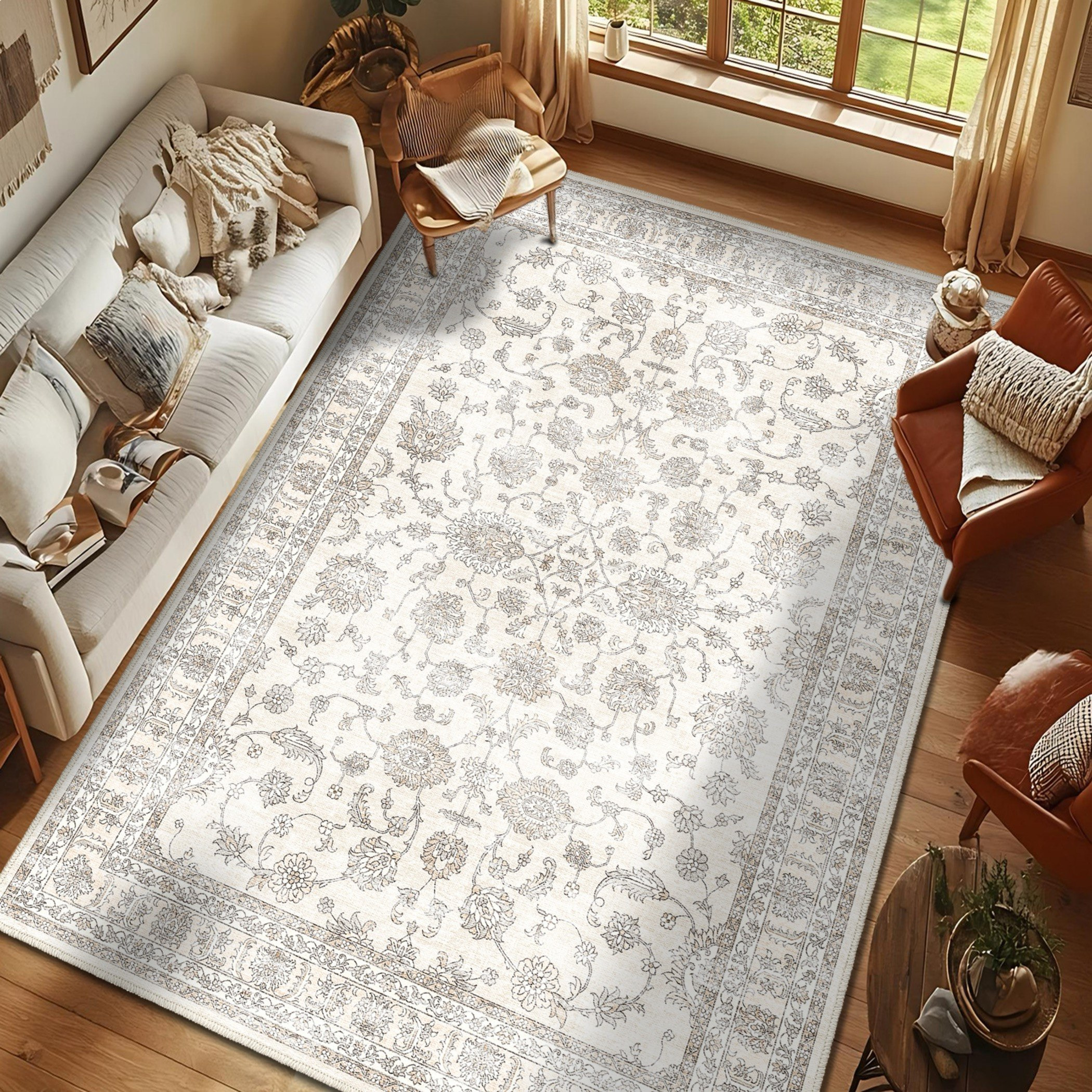 Miraj Ben Velvet Rug - 200x300 cm-hbxdecorandfurnishings-floorcoverings-rugs-image-3