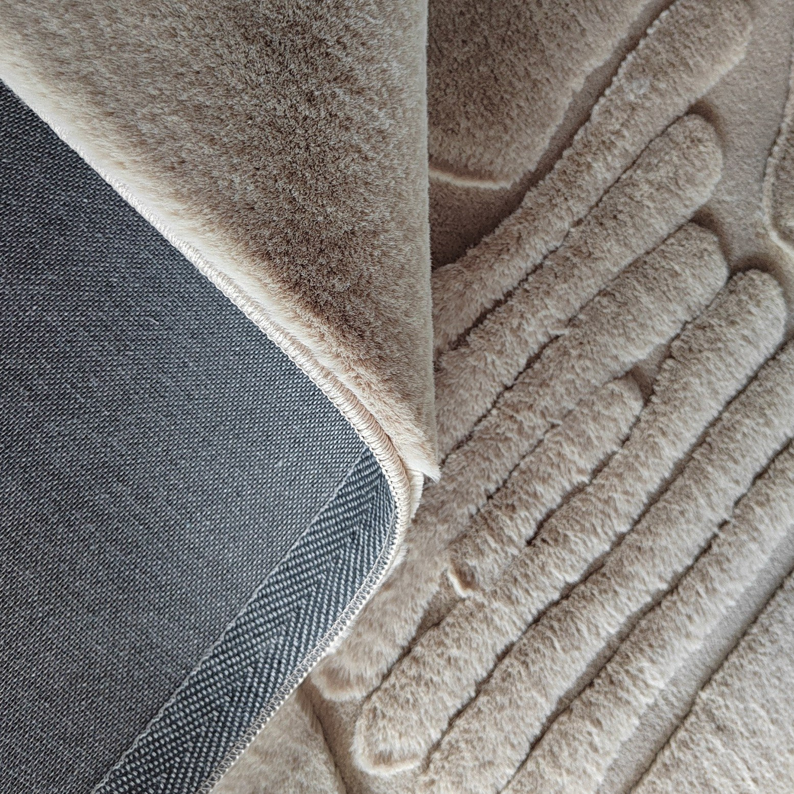 Timmy Rabbit Fur Jacquard Rug - 120x170 cm-hbxdecorandfurnishings-floorcoverings-rugs-image-3