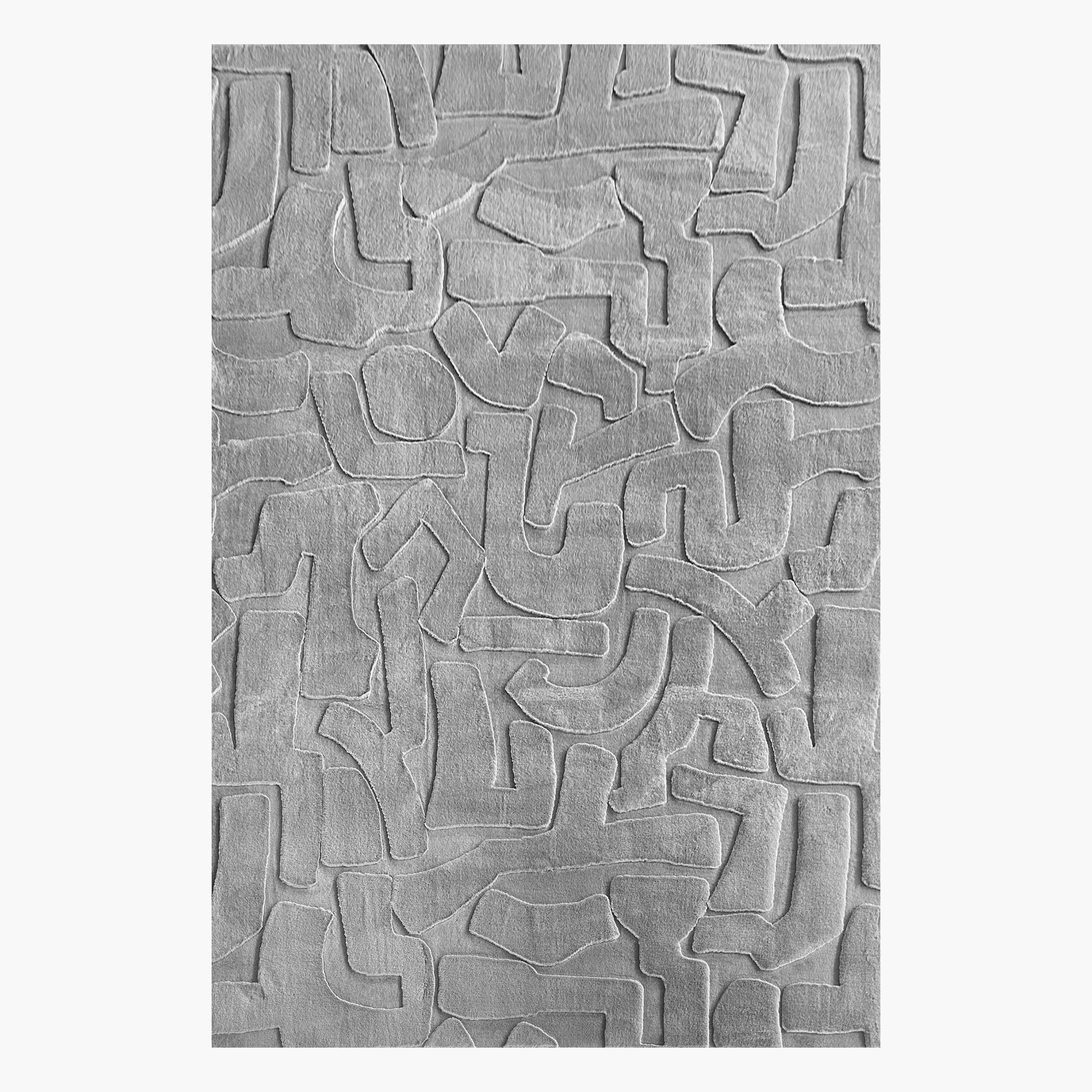 Timmy Rabbit Fur Jacquard Rug - 200x300 cm-hbxdecorandfurnishings-floorcoverings-rugs-image-5