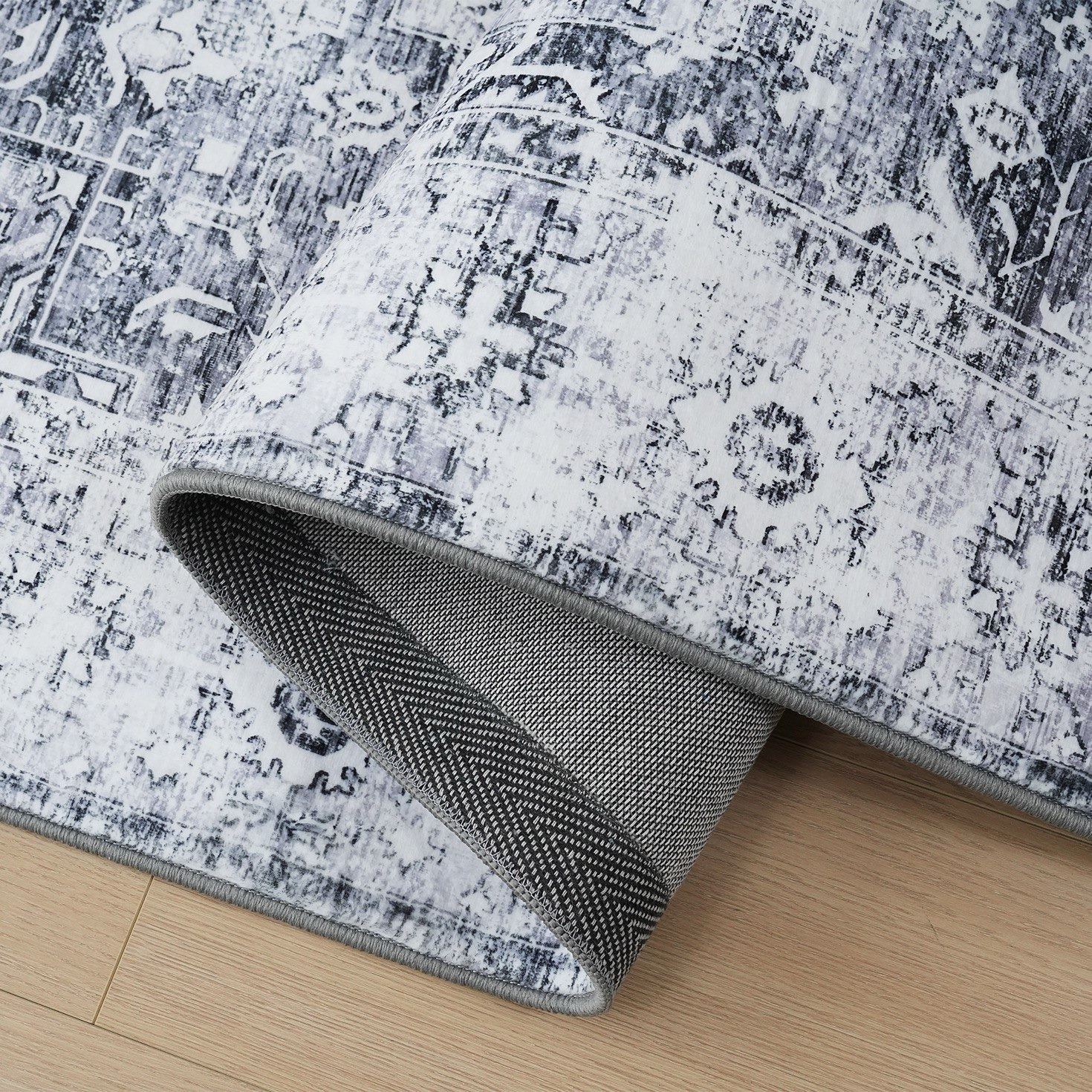 Wells Hele Printed Flannel Rug - 250x360 cm-hbxdecorandfurnishings-floorcoverings-rugs-image-3
