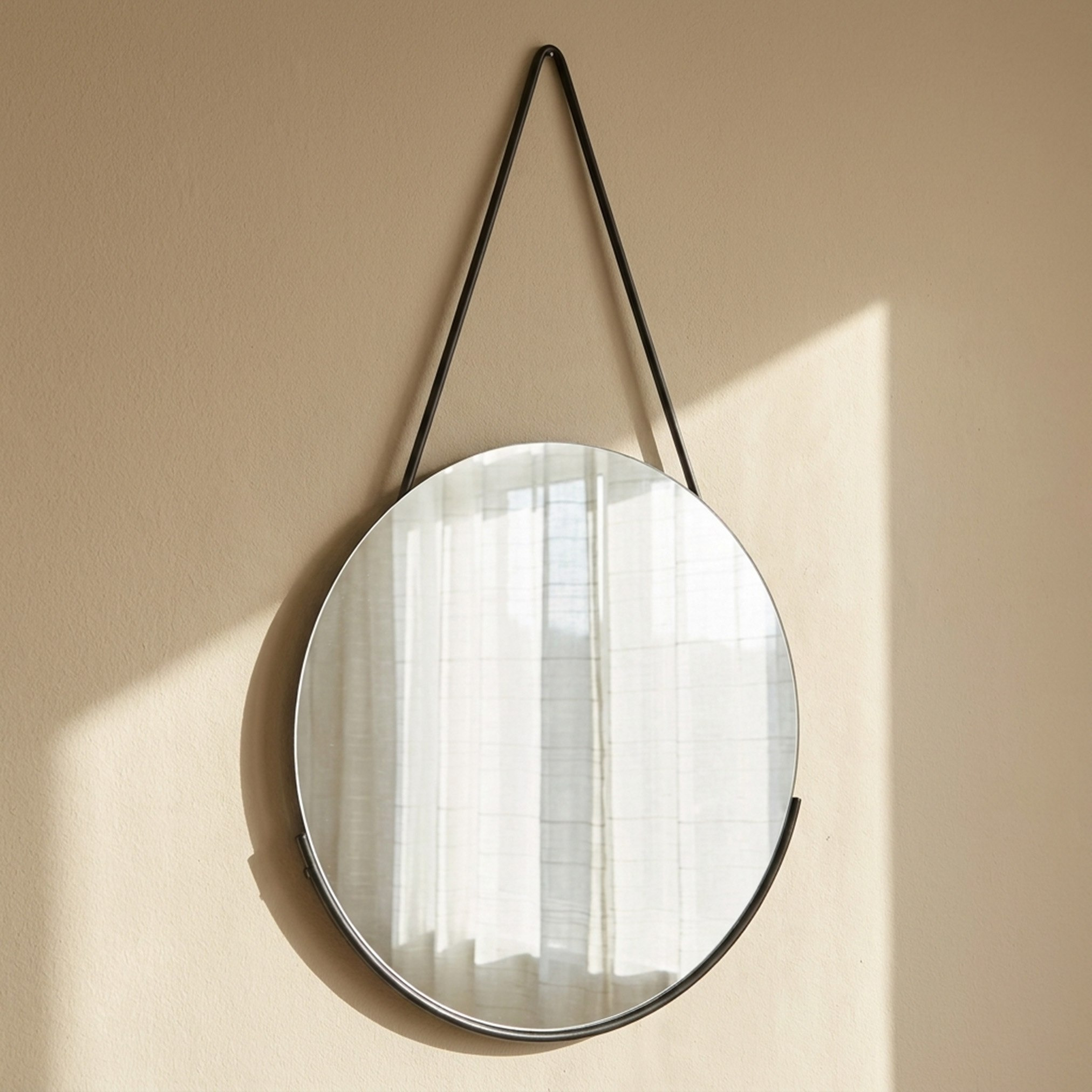Auralia Elegant Round Mirror - 50 cm-hbxhomeware-hbxdecorandfurnishings-image-1