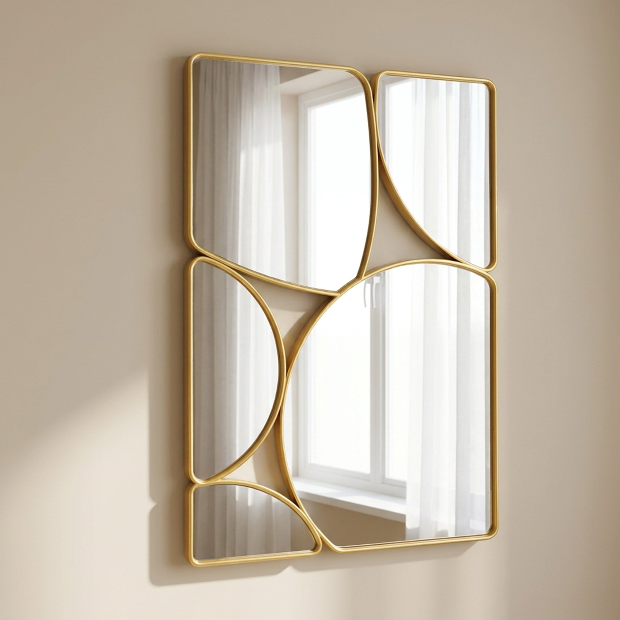 Forme Abstract Mirror - 45x66 cm-hbxhomeware-hbxdecorandfurnishings-image-1