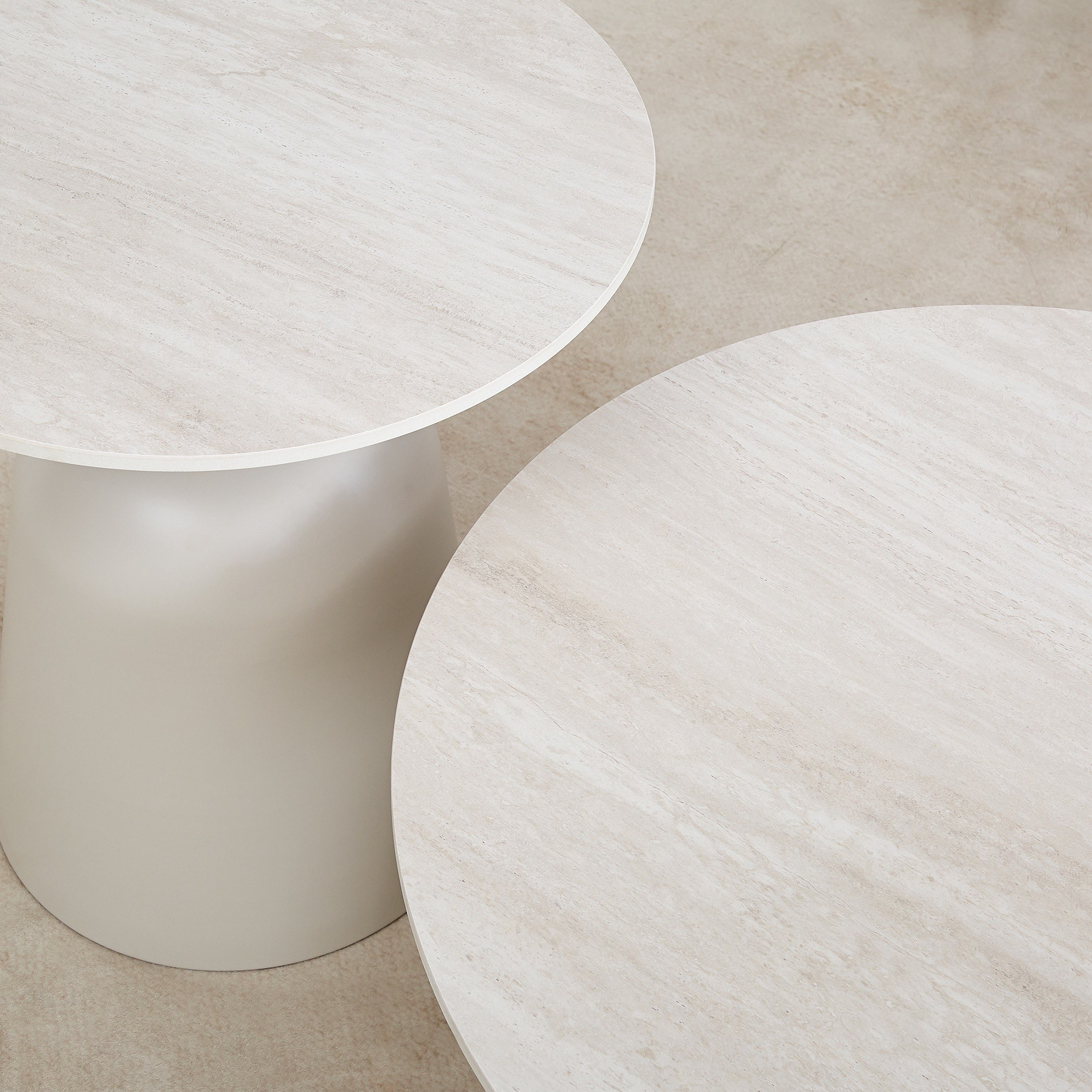 Movo-Zabilla Palencia 5-Piece Sintered Stone Coffee Table and Side Table Set-hbxlivingroom-tablesandstands-coffeetables-image-4