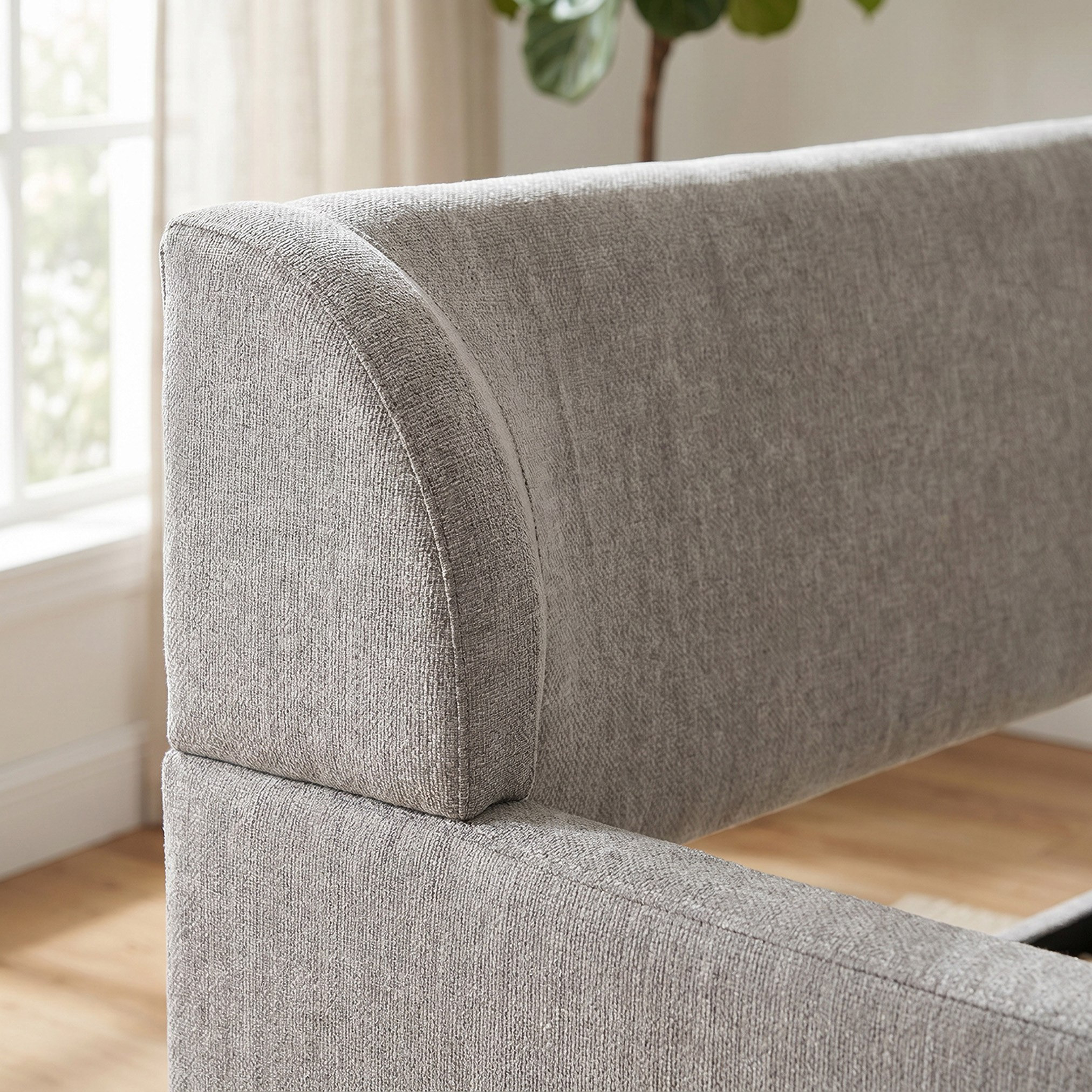 Vienna Upholstered Day Bed with Pull-Out - 90x200 cm-hbxfurniture-bedsandbedsets-daybeds-image-4